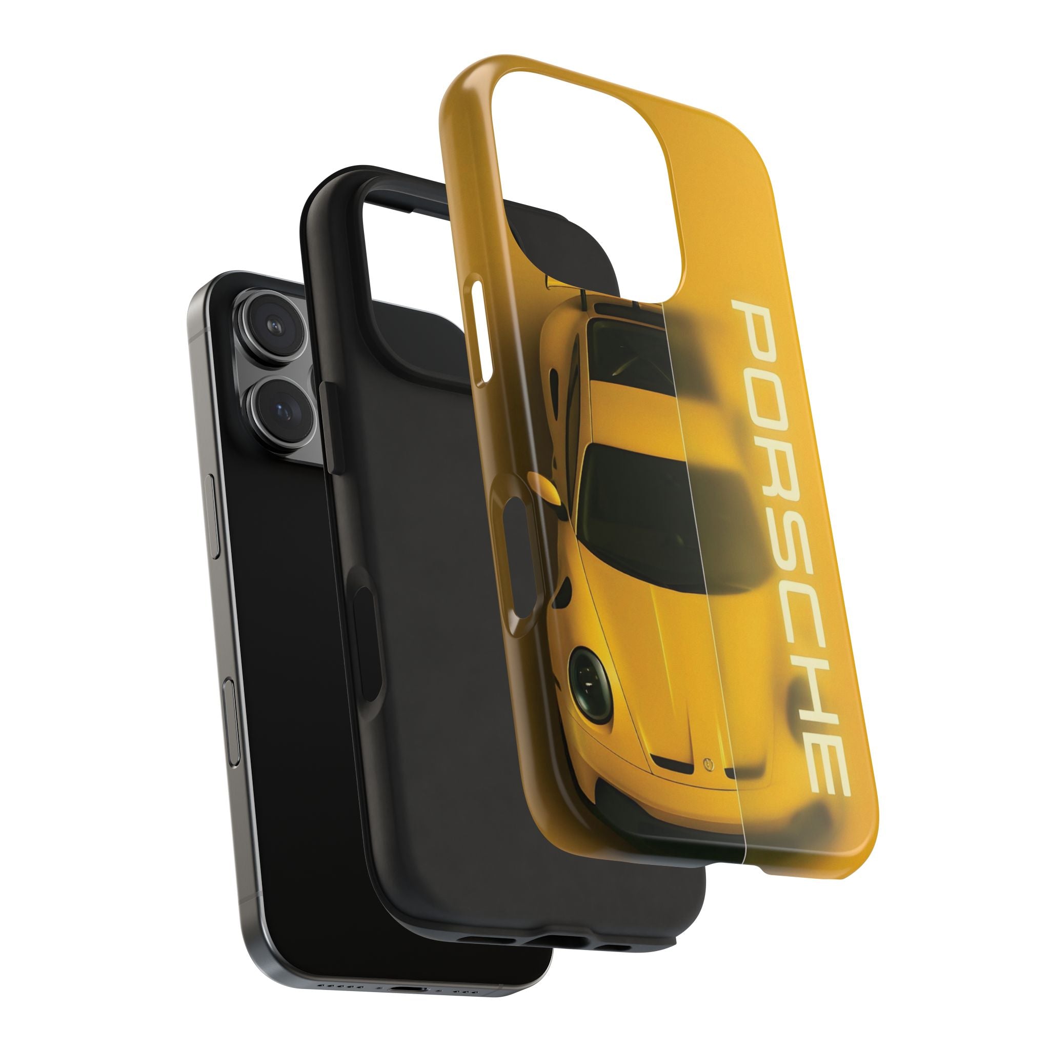 Stylish Car Lover's Phone Case, Durable Tough Phone Case, Gift for Car Enthusiasts, Porsche Design Case, Unique Auto Accessory