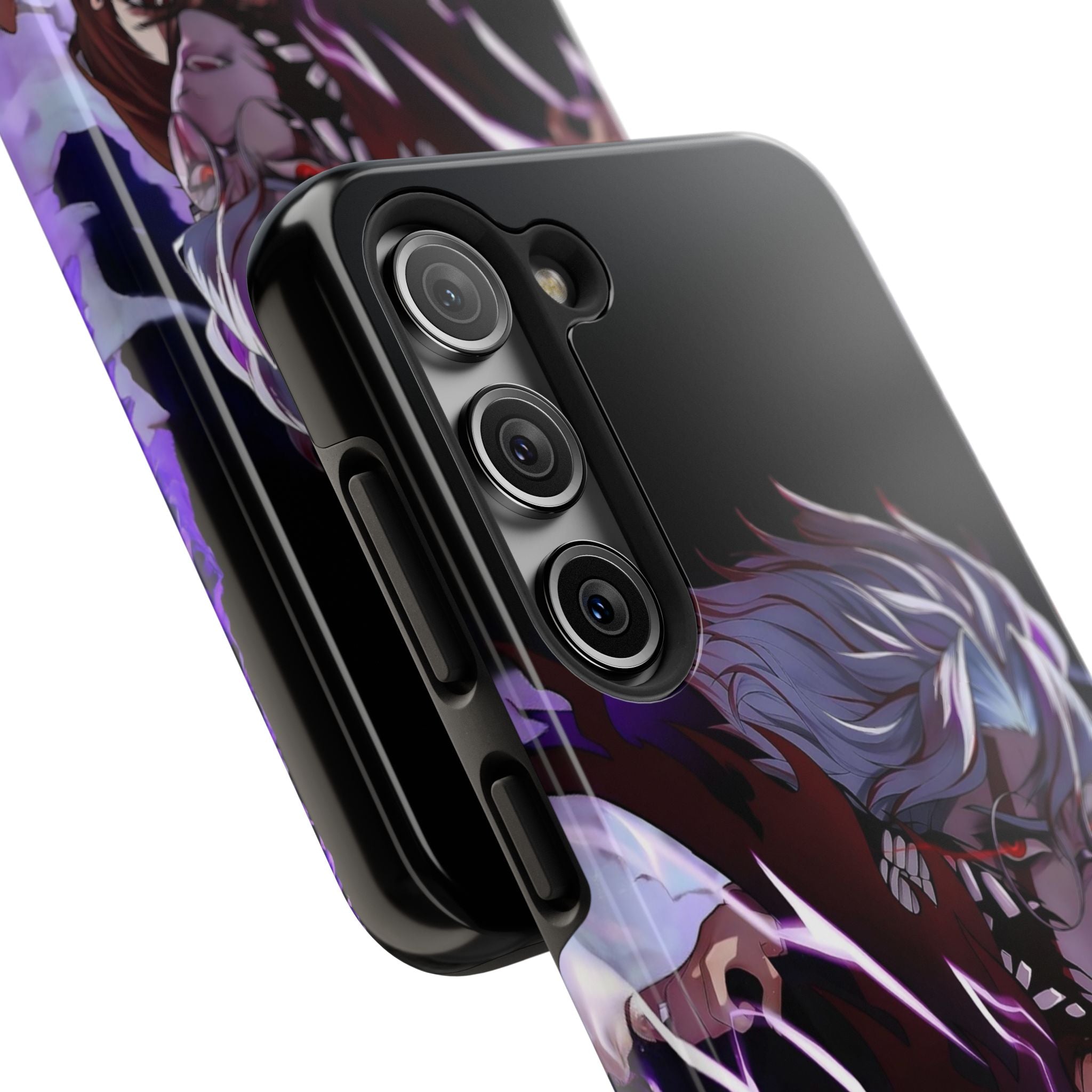 Tough Phone Cases with Bold Anime Design, Perfect Gift for Gamers, Stylish Phone Accessories, Trendy Tech Cases, Protection for Everyday Use
