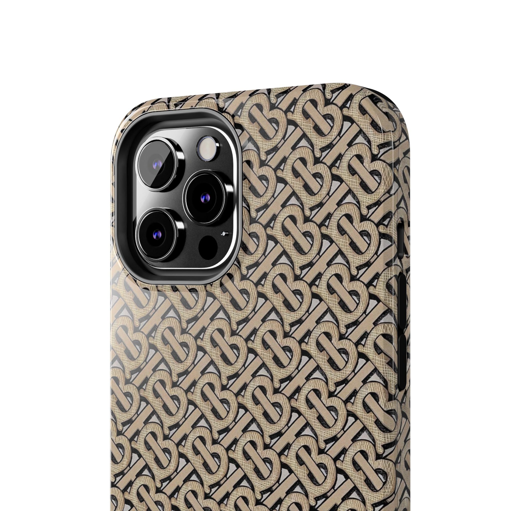 Elegant Interwoven Pattern Tough Phone Cases, Stylish Phone Covers, Durable Cases for Everyday Adventures, Gift for Phone Lovers