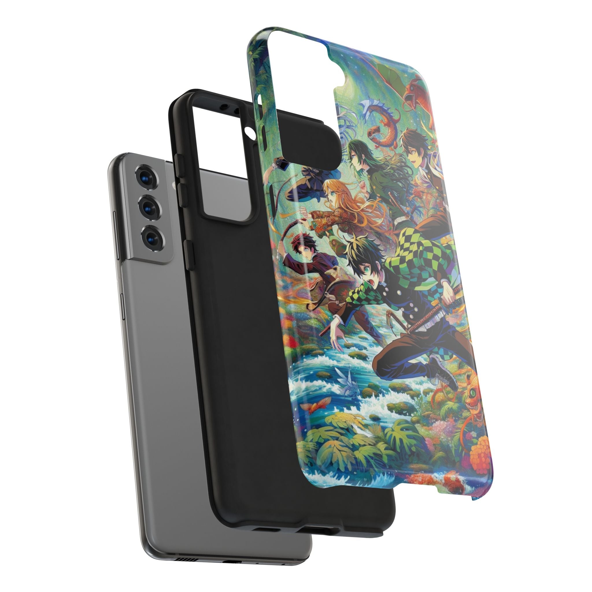 Vibrant Anime Tough Phone Cases, Protective Covers, Gifts for Fans, Geeky Accessories, Birthday or Holiday Presents