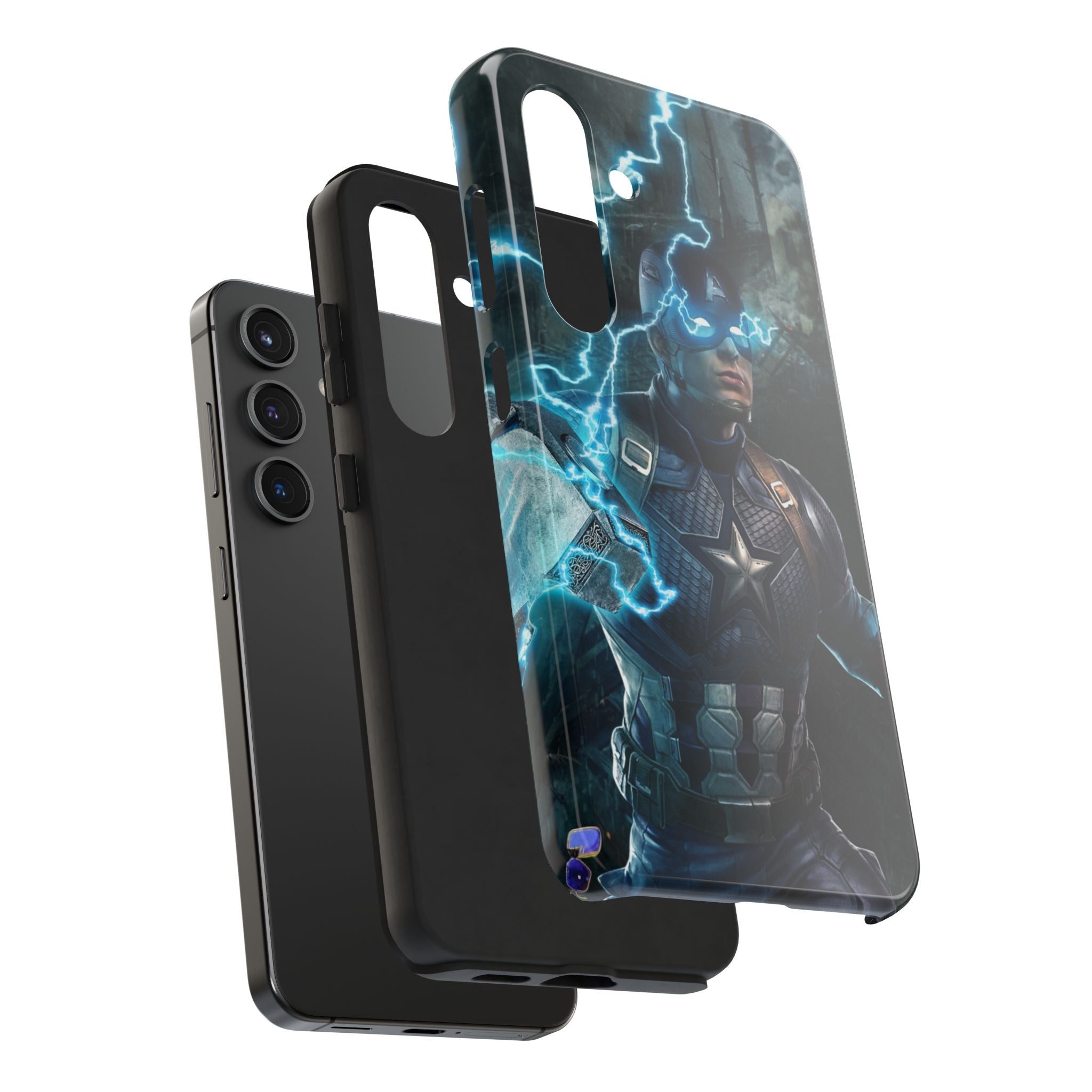 Captain America Superhero Tough Phone Cases, Hero Phone Cover, Gift for Gamers, Superhero Accessory, Durable Phone Case for Every Occasion