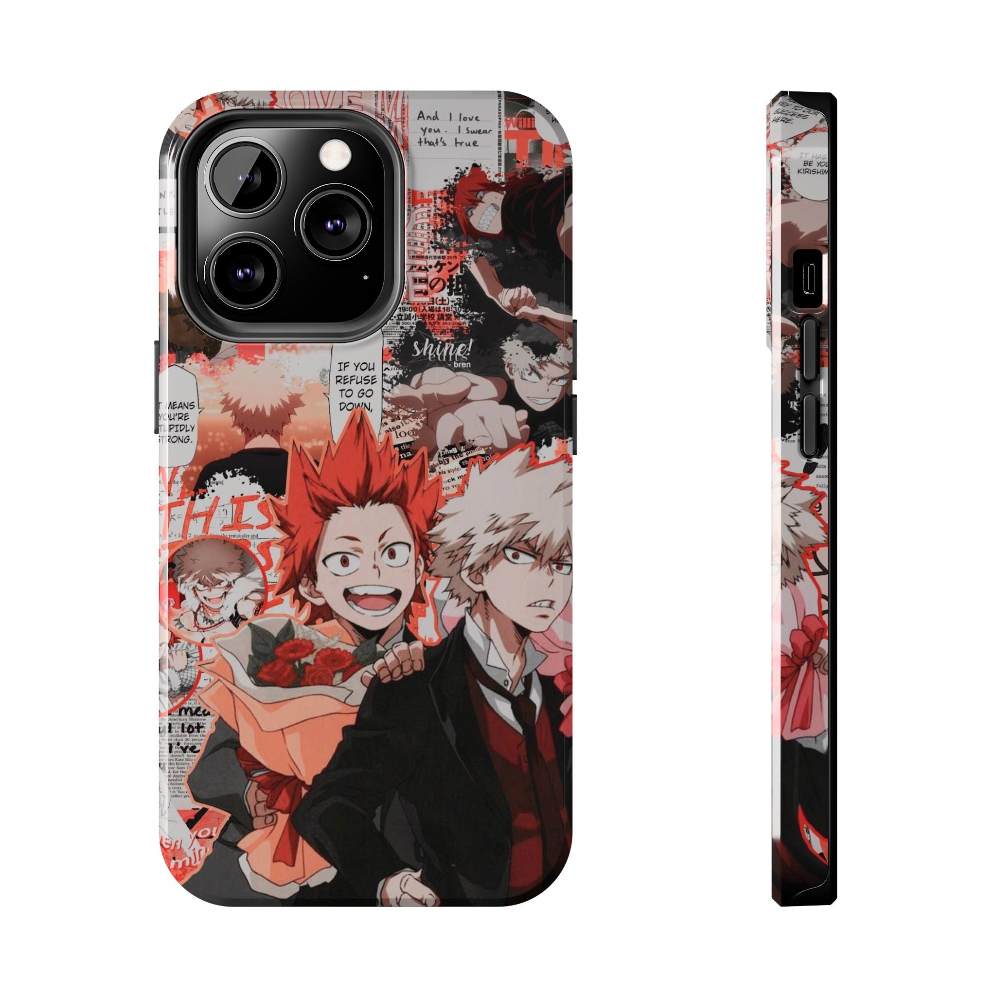 Anime-Inspired Tough Phone Cases - Stylish Protection, Gift for Fans, Unique Design for Everyday Use, Perfect for Holidays, Cosplay Events