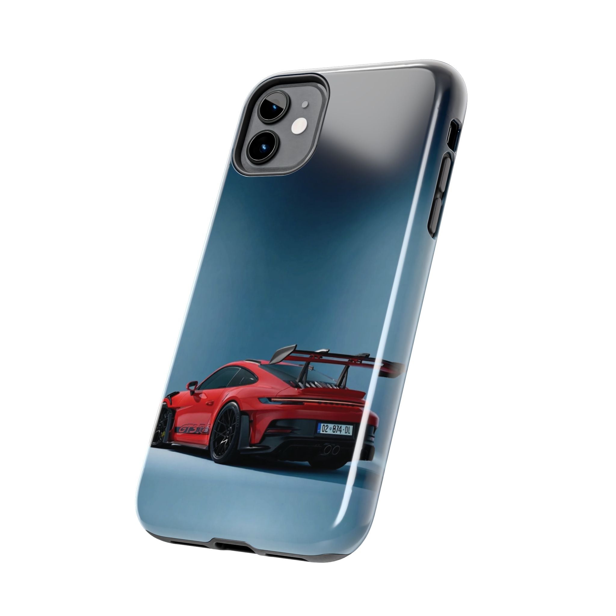 Sleek Car Phone Case, Tough Car-themed Phone Cover, Automotive Accessory, Gift for Car Enthusiasts, Durable Phone Protector