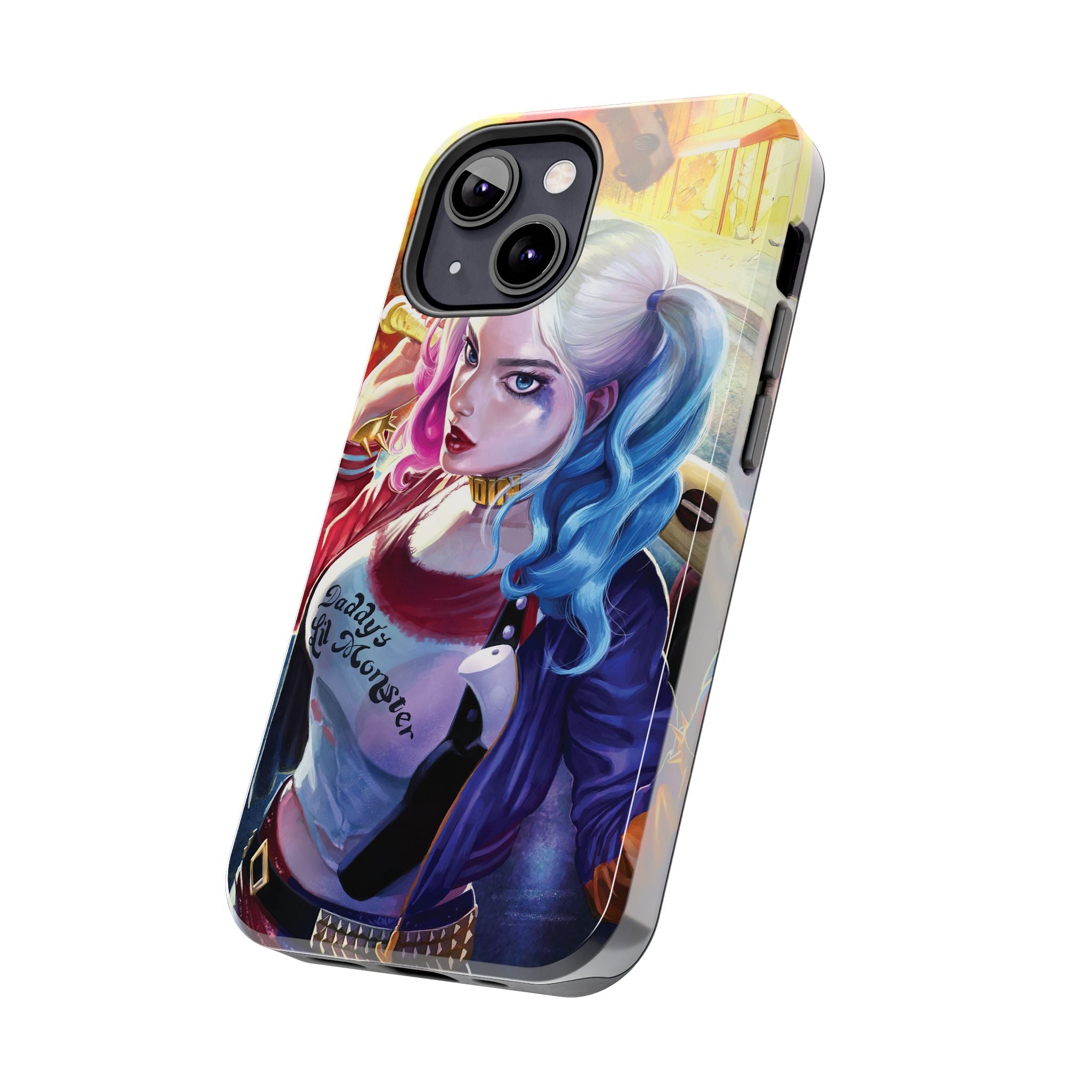Harley Quinn Tough Phone Cases, Stylish Phone Protector for Women, Anime Style Mobile Cover, Unique Gift for Gamers, Pop Culture Accessories