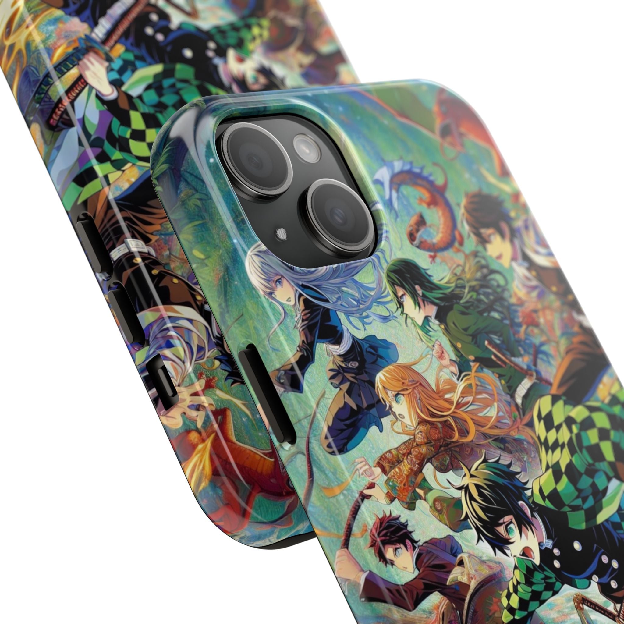 Vibrant Anime Tough Phone Cases, Protective Covers, Gifts for Fans, Geeky Accessories, Birthday or Holiday Presents
