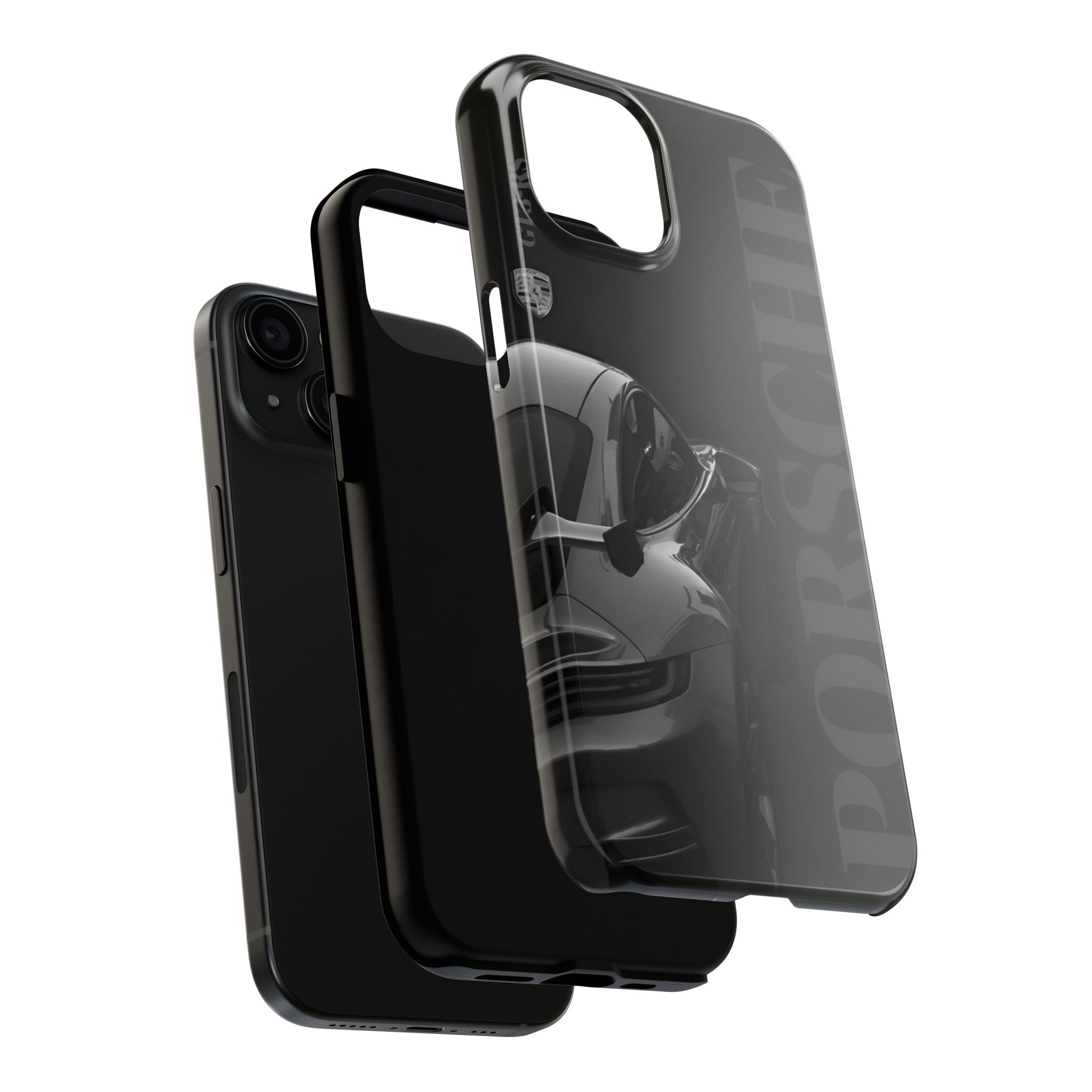 Sleek Automotive Phone Cases for Car Lovers, Stylish Protective Case, Porsche-Inspired Design, Gifts for Him, Unique Accessories
