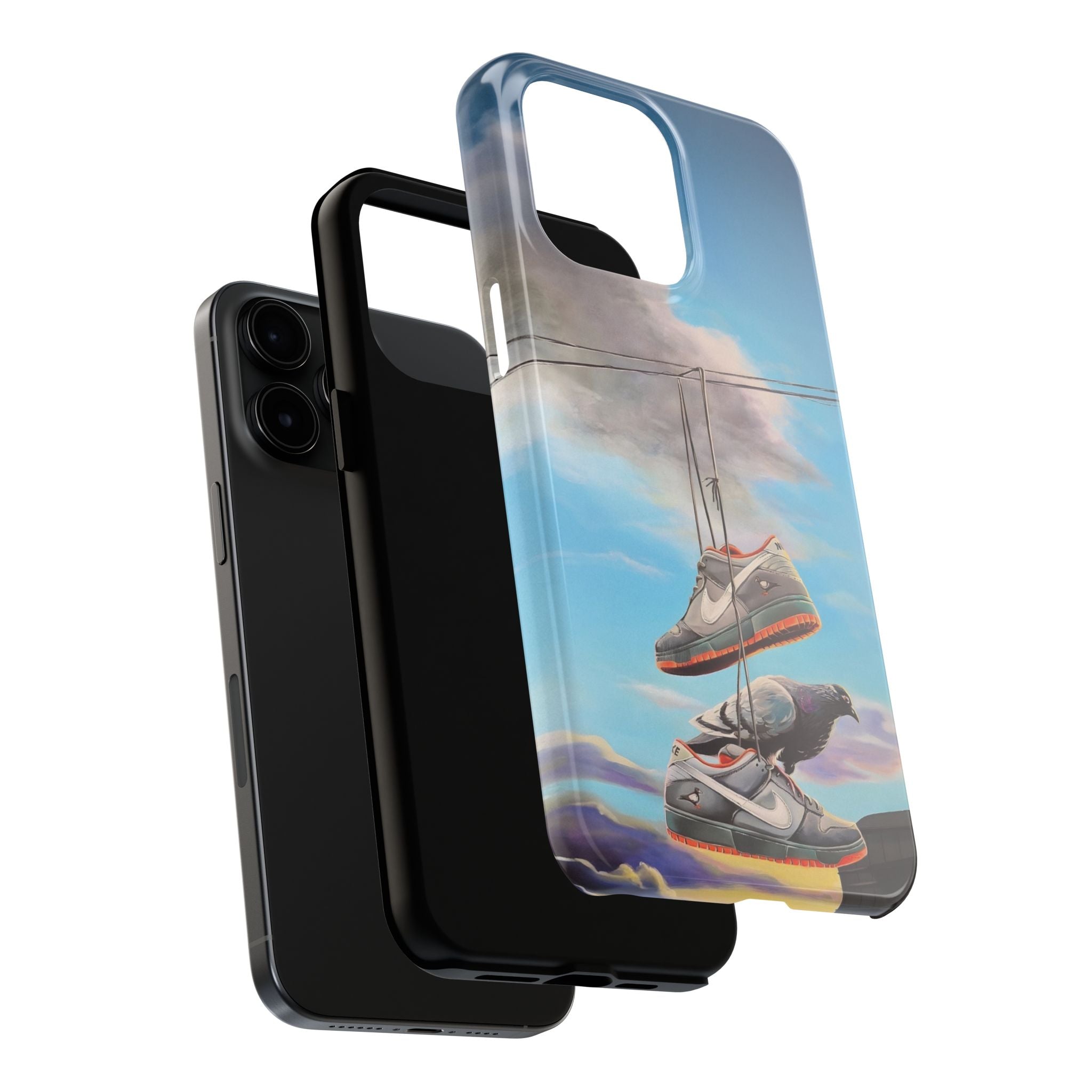 Urban Art Tough Phone Cases, Unique Phone Accessories, Gifts for Sneakerheads, Trendy Tech Gear, Perfect for Birthdays & Holidays