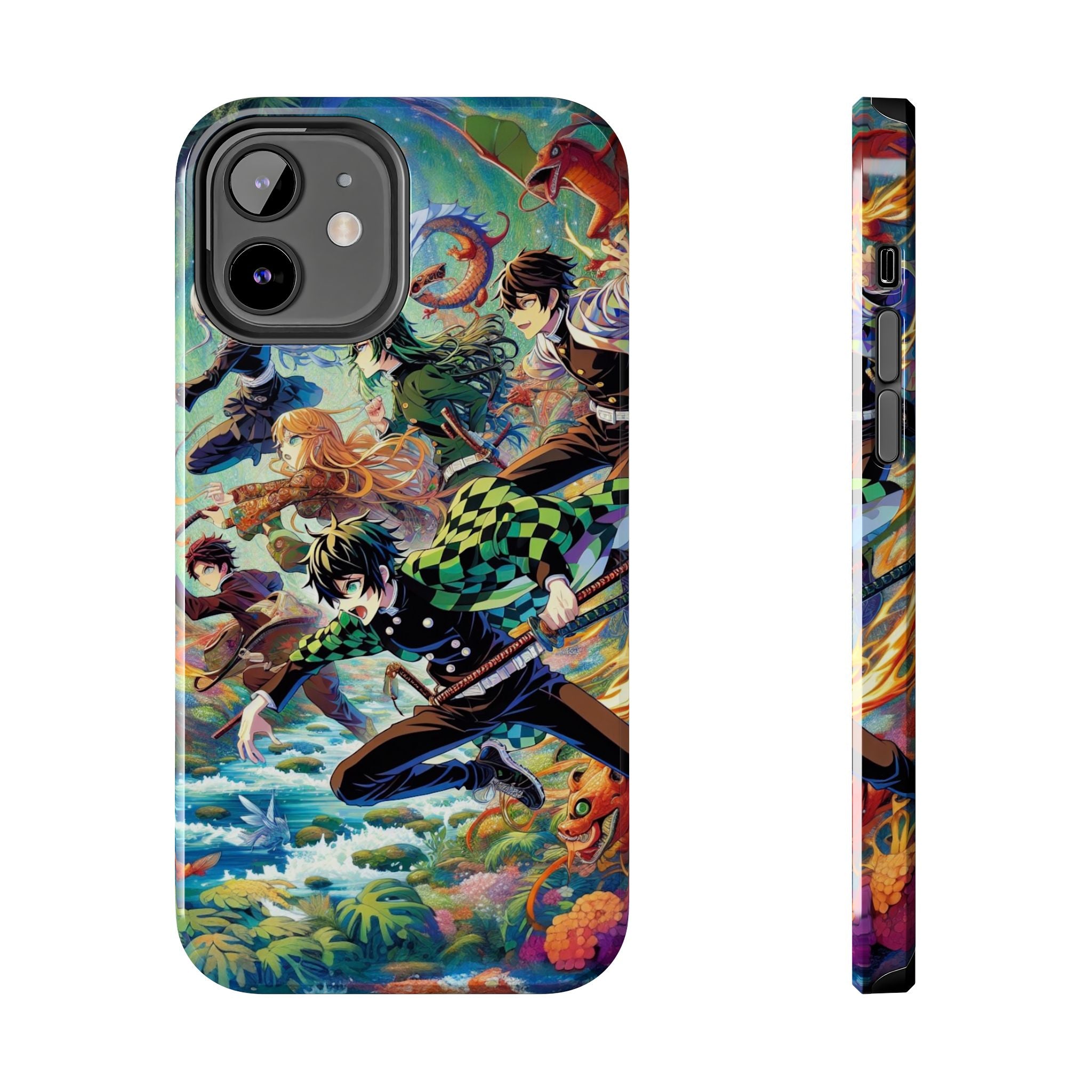 Vibrant Anime Tough Phone Cases, Protective Covers, Gifts for Fans, Geeky Accessories, Birthday or Holiday Presents
