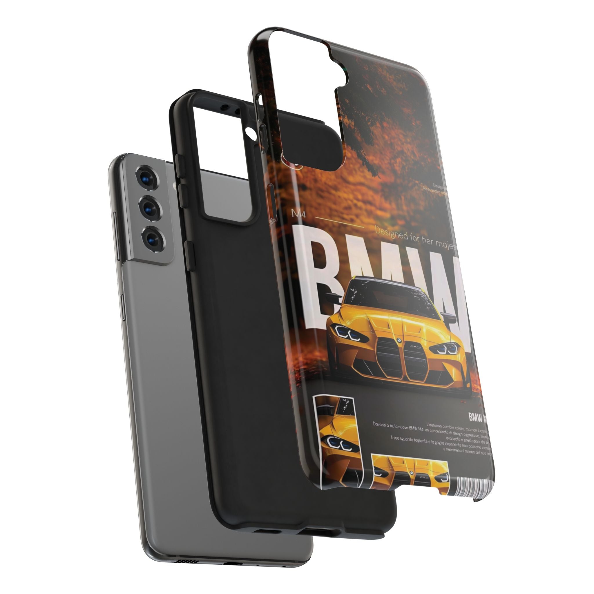 BMW M4 Tough Phone Cases, Car Enthusiast Accessories, Durable Phone Covers, Unique Gifts for Him, Stylish Protection, Birthday Present