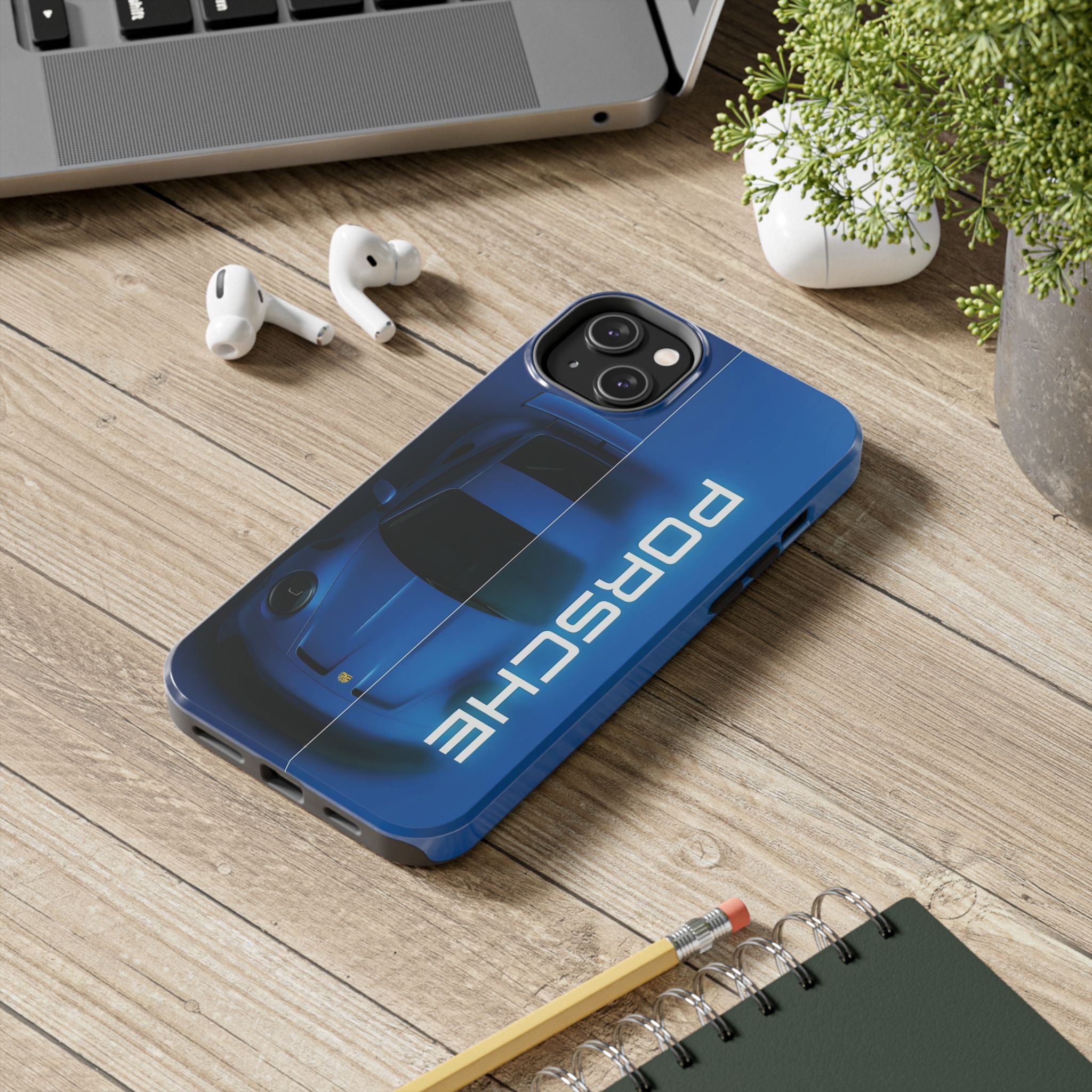 Porsche-Inspired Tough Phone Case, Durable Car Lover Gift, Custom Phone Cover, Sporty Protective Case, Fun Car Accessory, Unique Gadget Gift