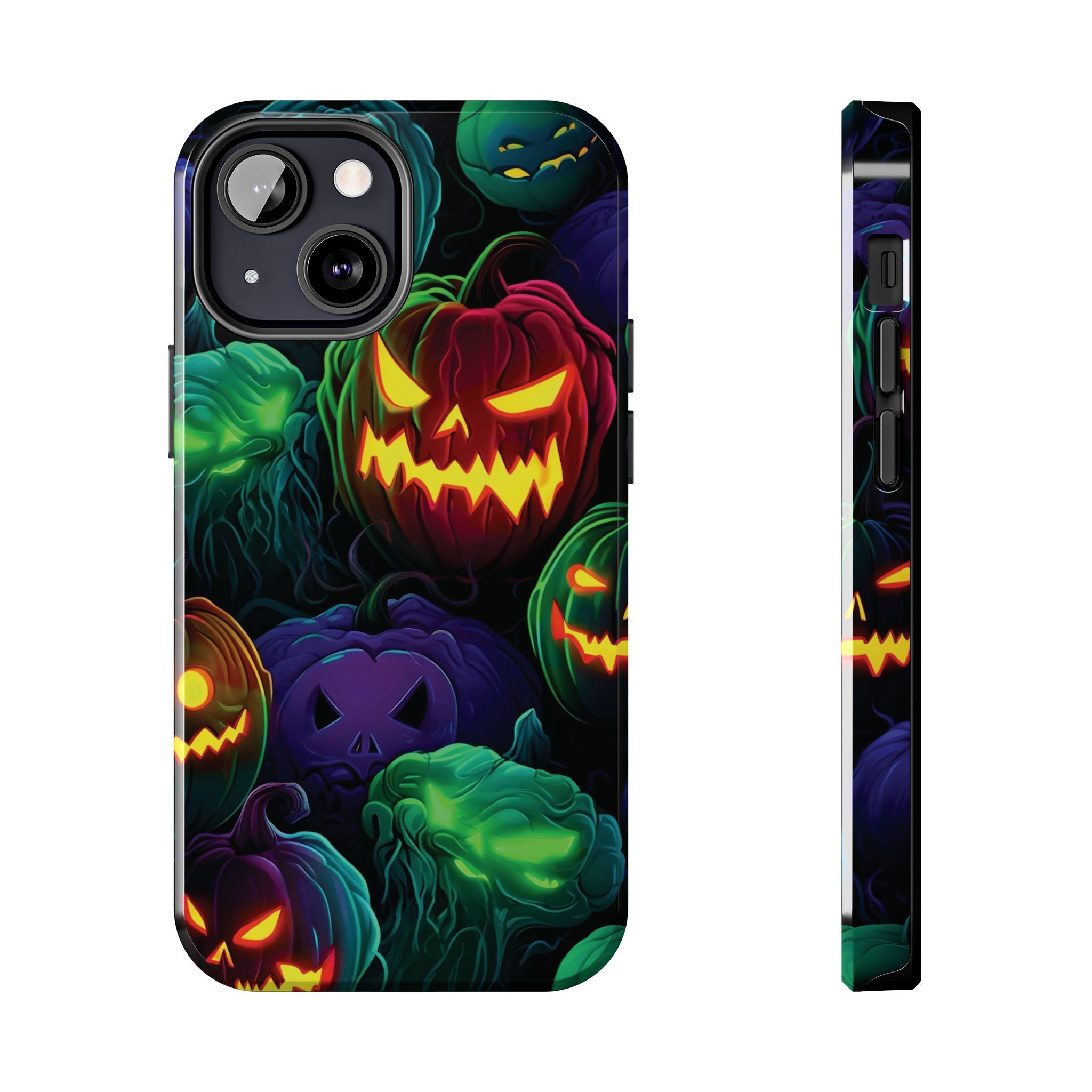 Halloween Pumpkin Phone Case, Spooky Fall Accessory, Tough Phone Cover, Halloween Gift, Pumpkin Decor