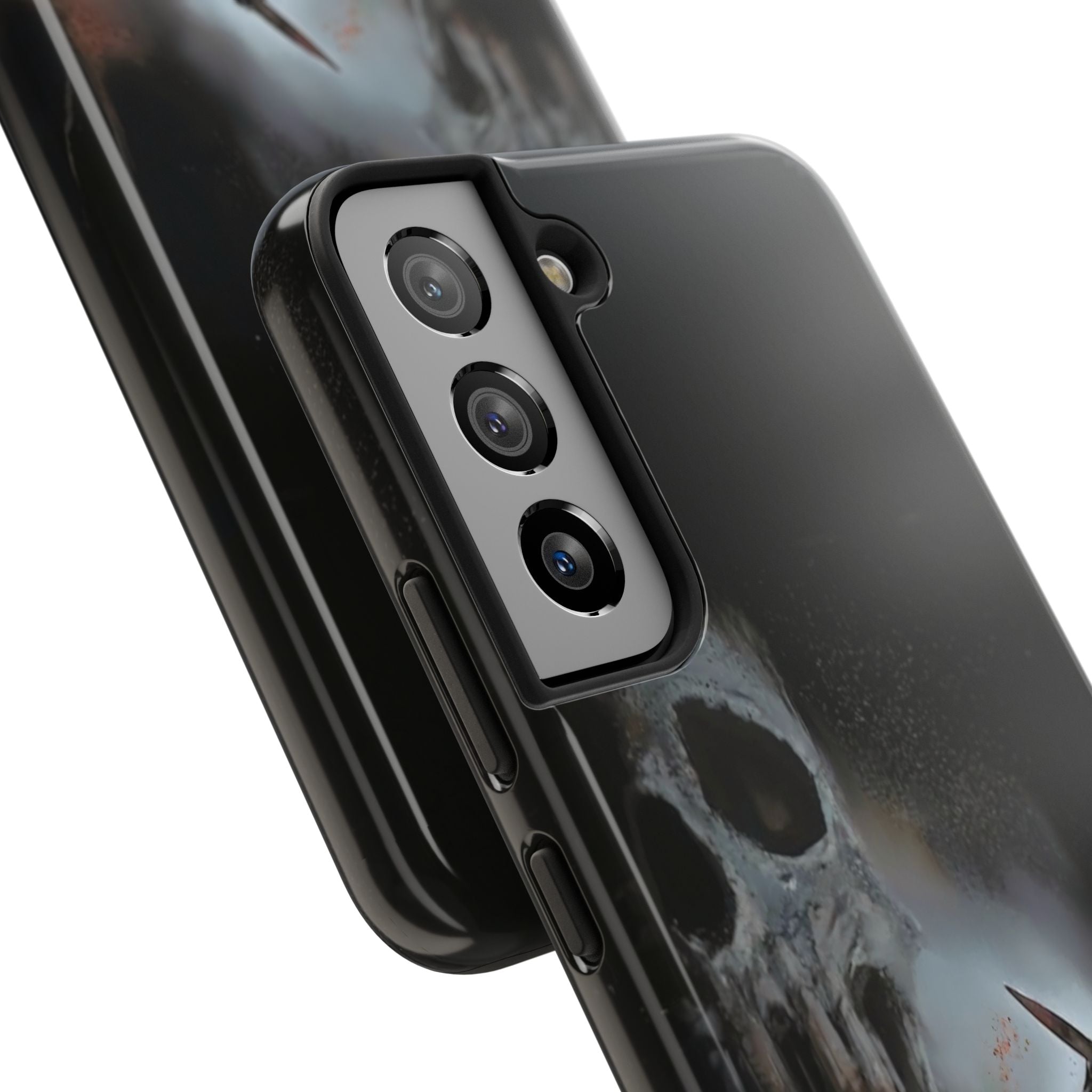 Gritty Horror Phone Cases for Fans, Tough Phone Cover, Unique Gift, Scary Design, Halloween Accessory, Movie Memorabilia