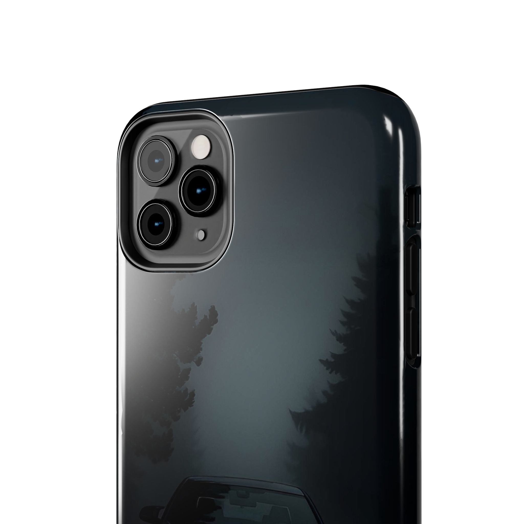 Tough Phone Case with Neon Car Design, Durable Smartphone Cover, Gift for Car Enthusiasts, Unique Accessory for Him, Perfect for Birthdays