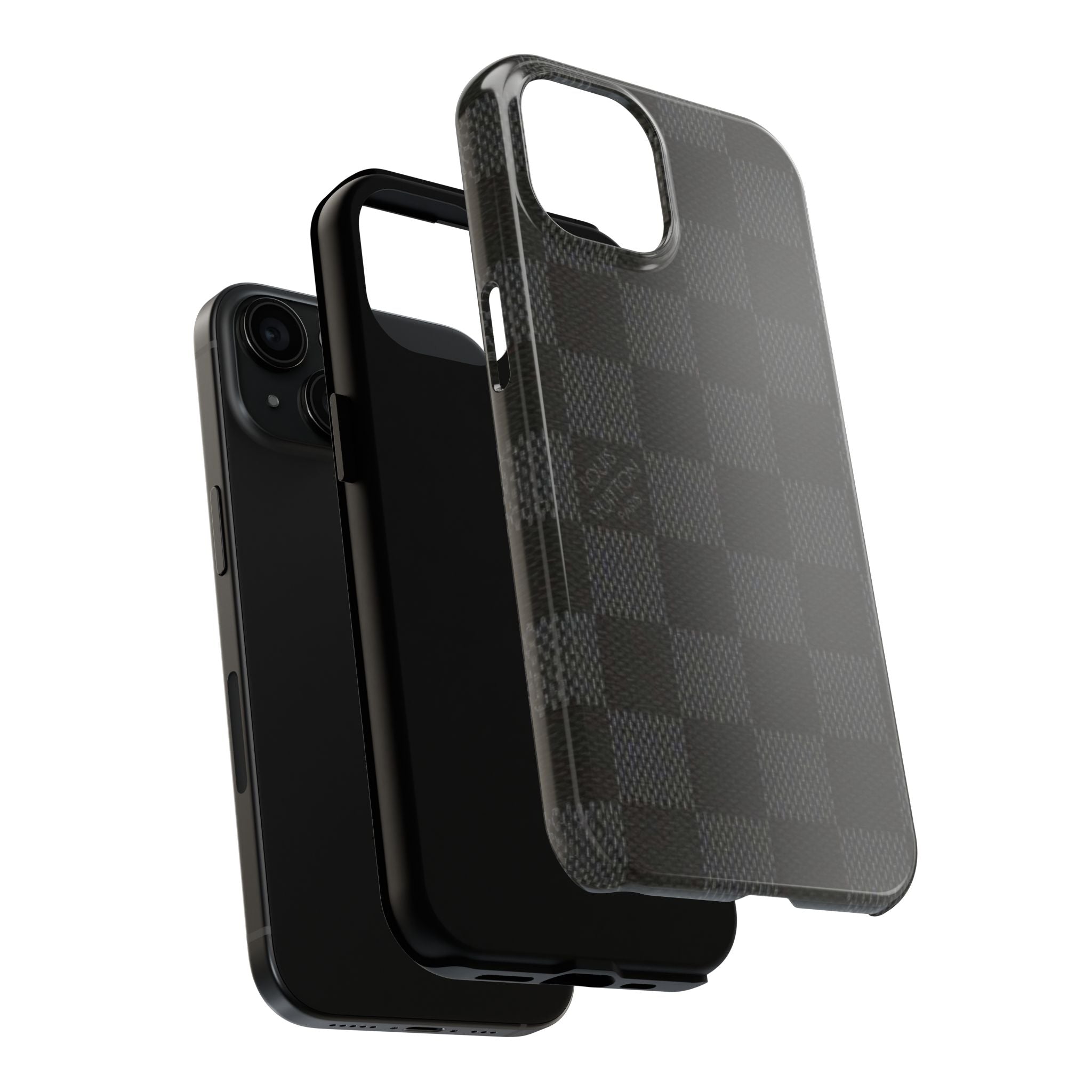 Durable Phone Cases with Stylish Checkered Pattern, Phone Accessories, Customizable Cases, Gift for Tech Lovers, Perfect for Every Occasion