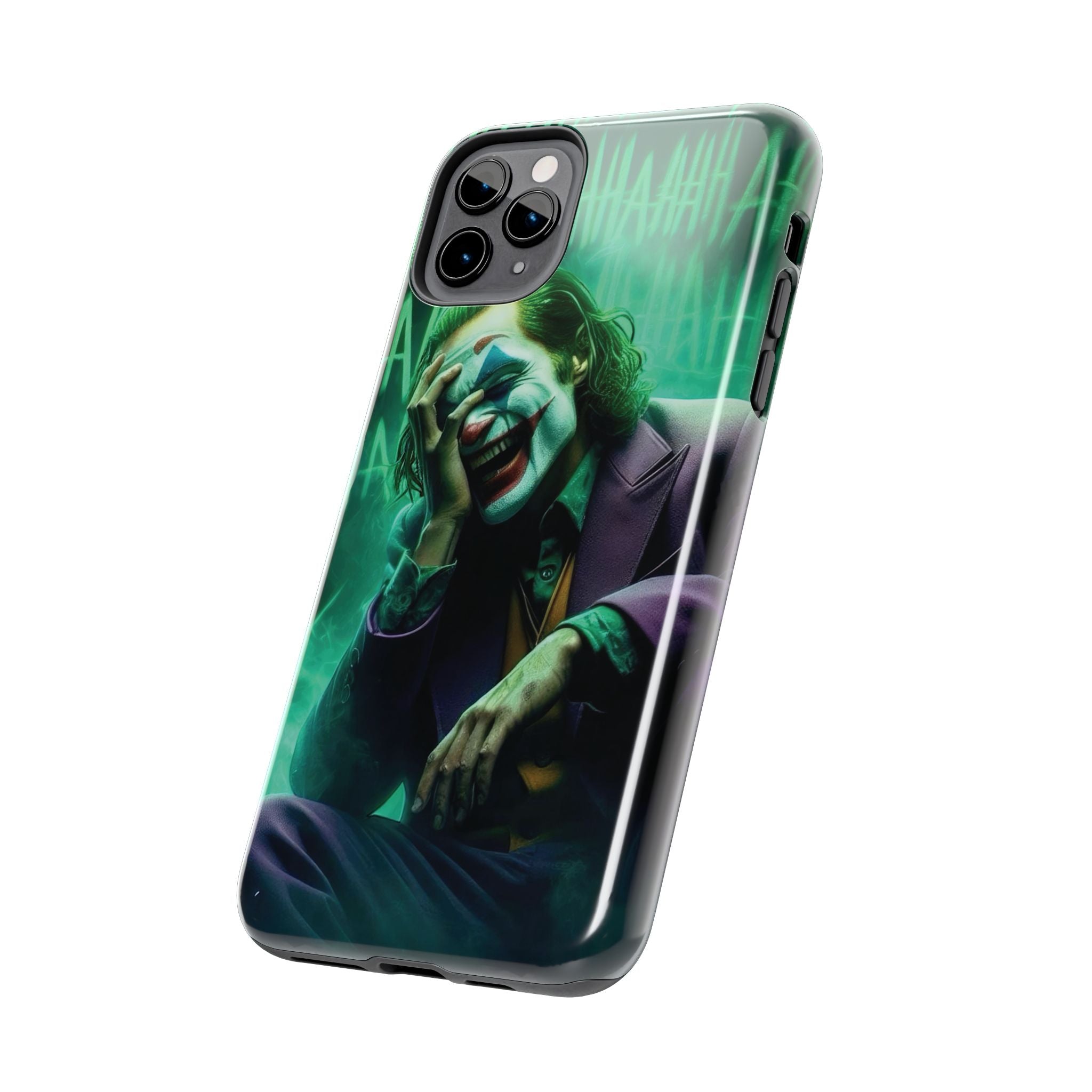 Joker Phone Cases, Tough Phone Cover, Customizable Phone Accessory, Unique Gift for Fans, Pop Culture Merchandise