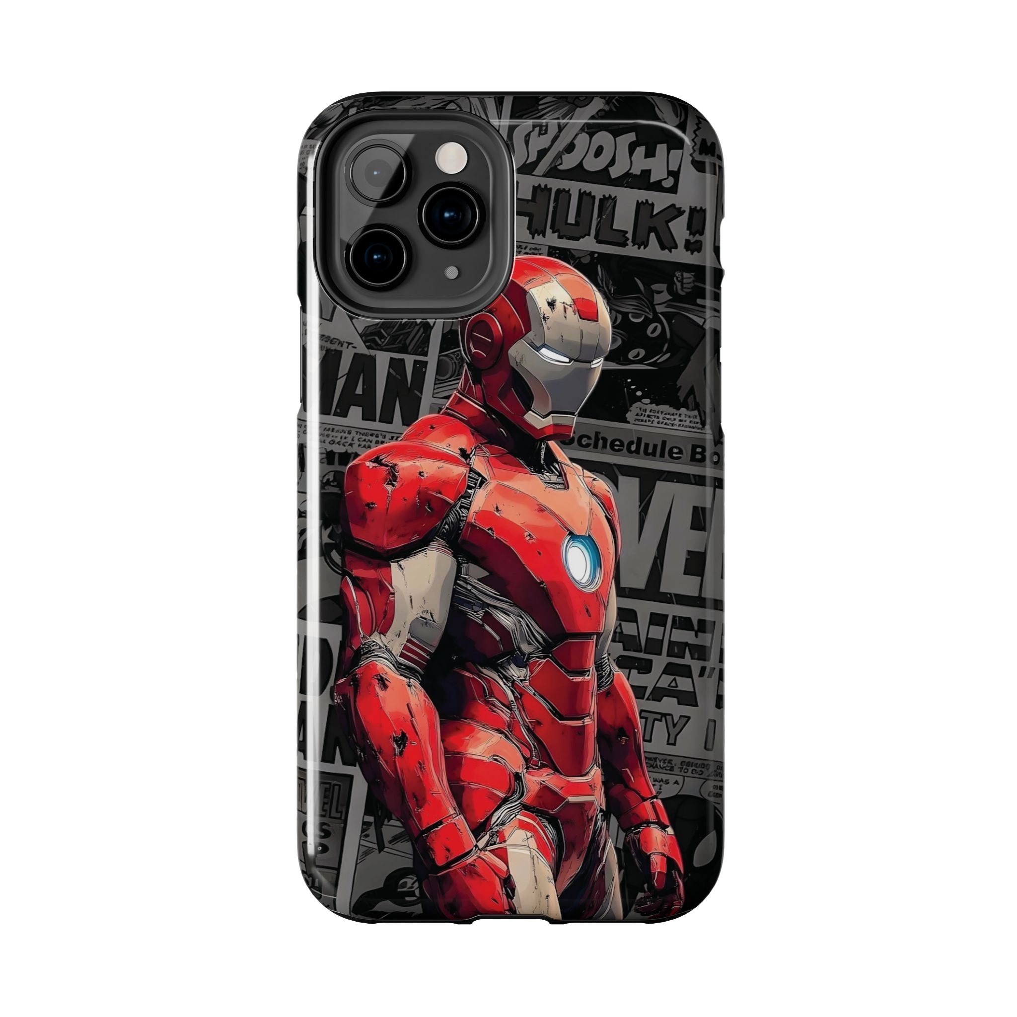 Iron Man Hero Tough Phone Cases - Durable, Stylish, Perfect for Marvel Fans, Geek Gifts, Comic Book Lovers, Unique Accessories