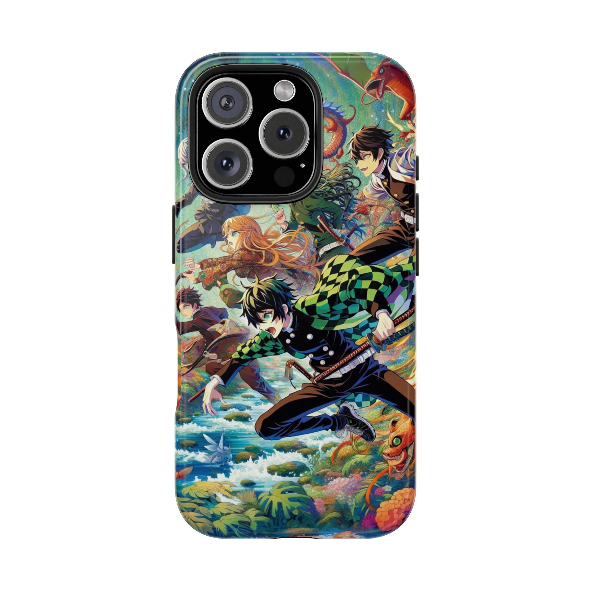 Vibrant Anime Tough Phone Cases, Protective Covers, Gifts for Fans, Geeky Accessories, Birthday or Holiday Presents