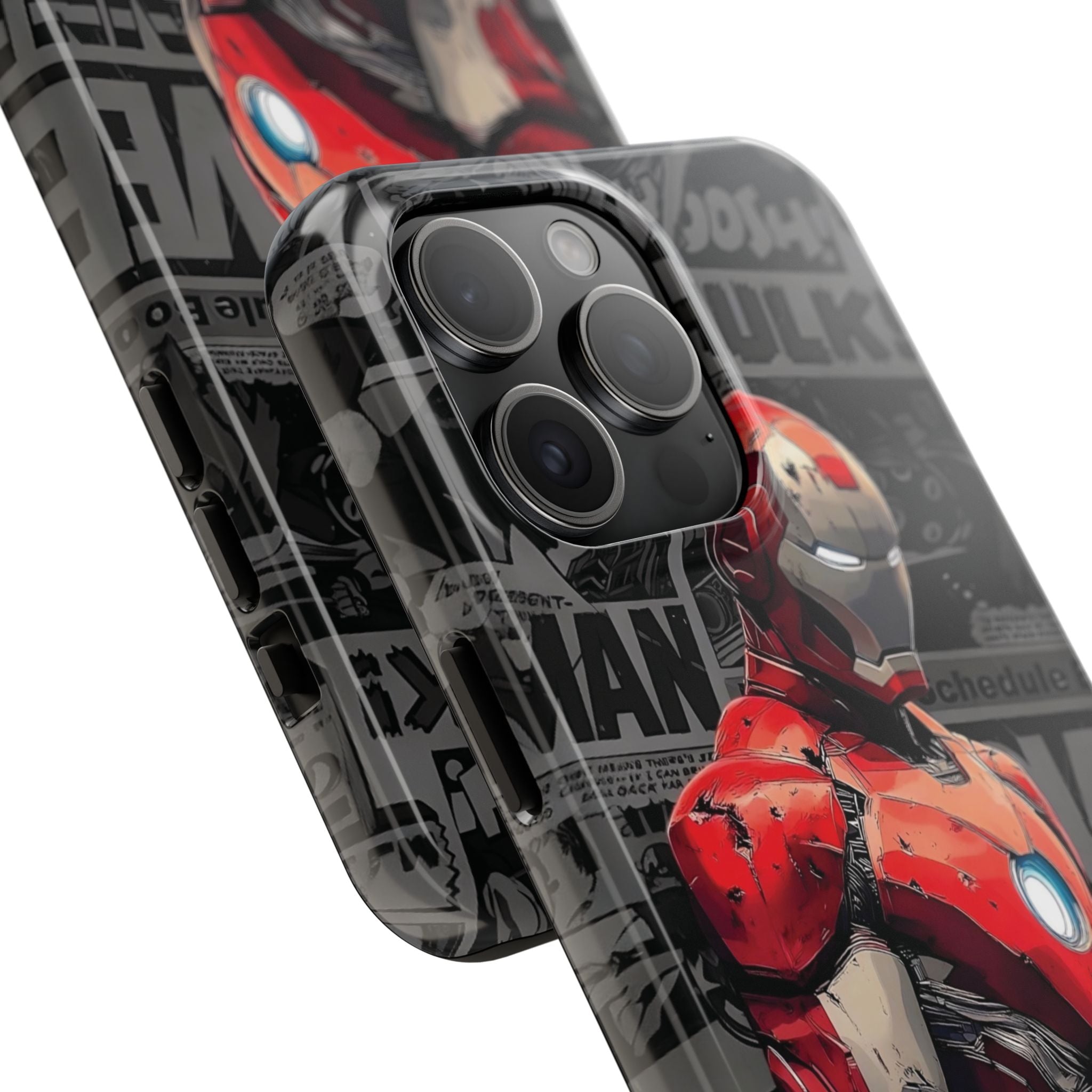 Iron Man Hero Tough Phone Cases - Durable, Stylish, Perfect for Marvel Fans, Geek Gifts, Comic Book Lovers, Unique Accessories