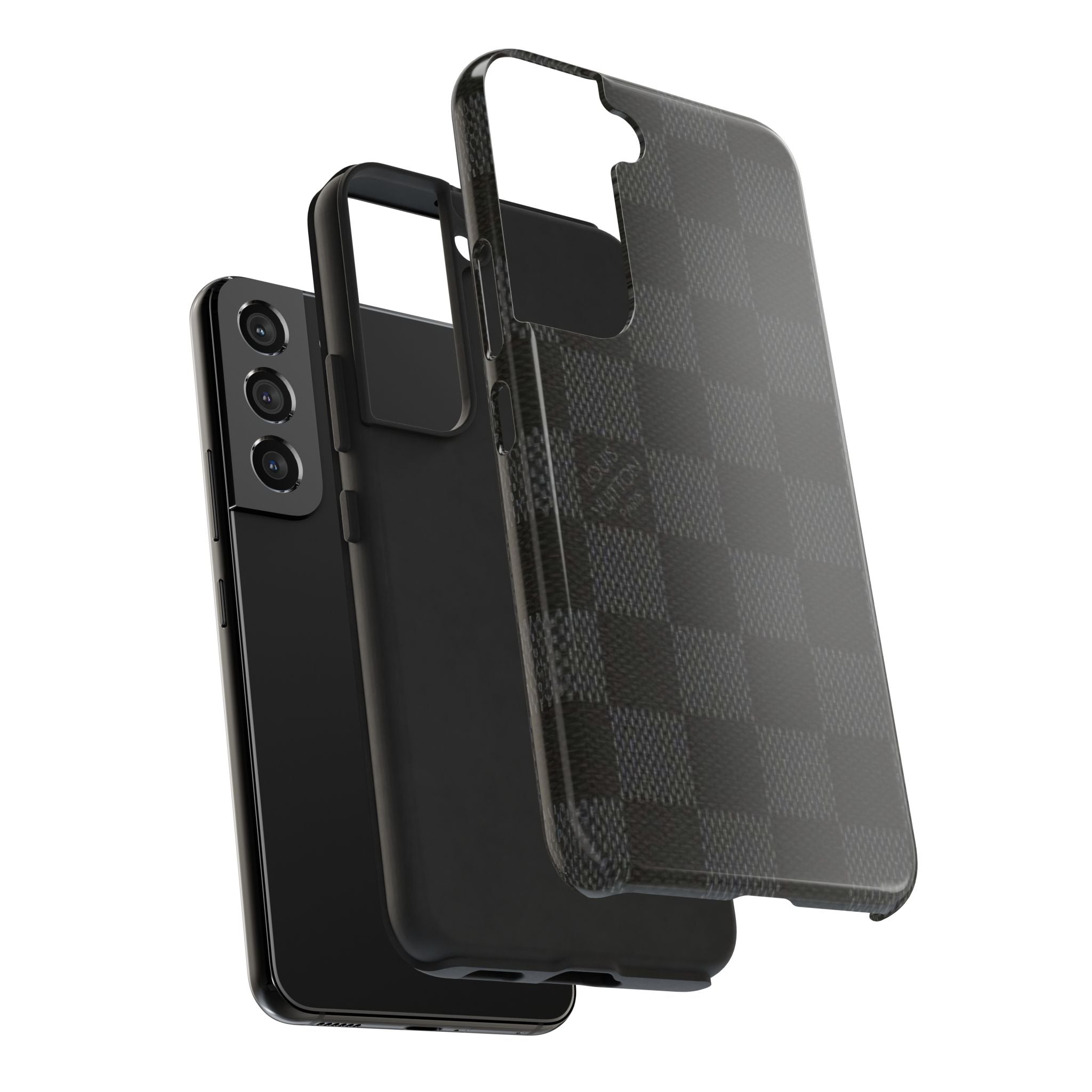 Durable Phone Cases with Stylish Checkered Pattern, Phone Accessories, Customizable Cases, Gift for Tech Lovers, Perfect for Every Occasion
