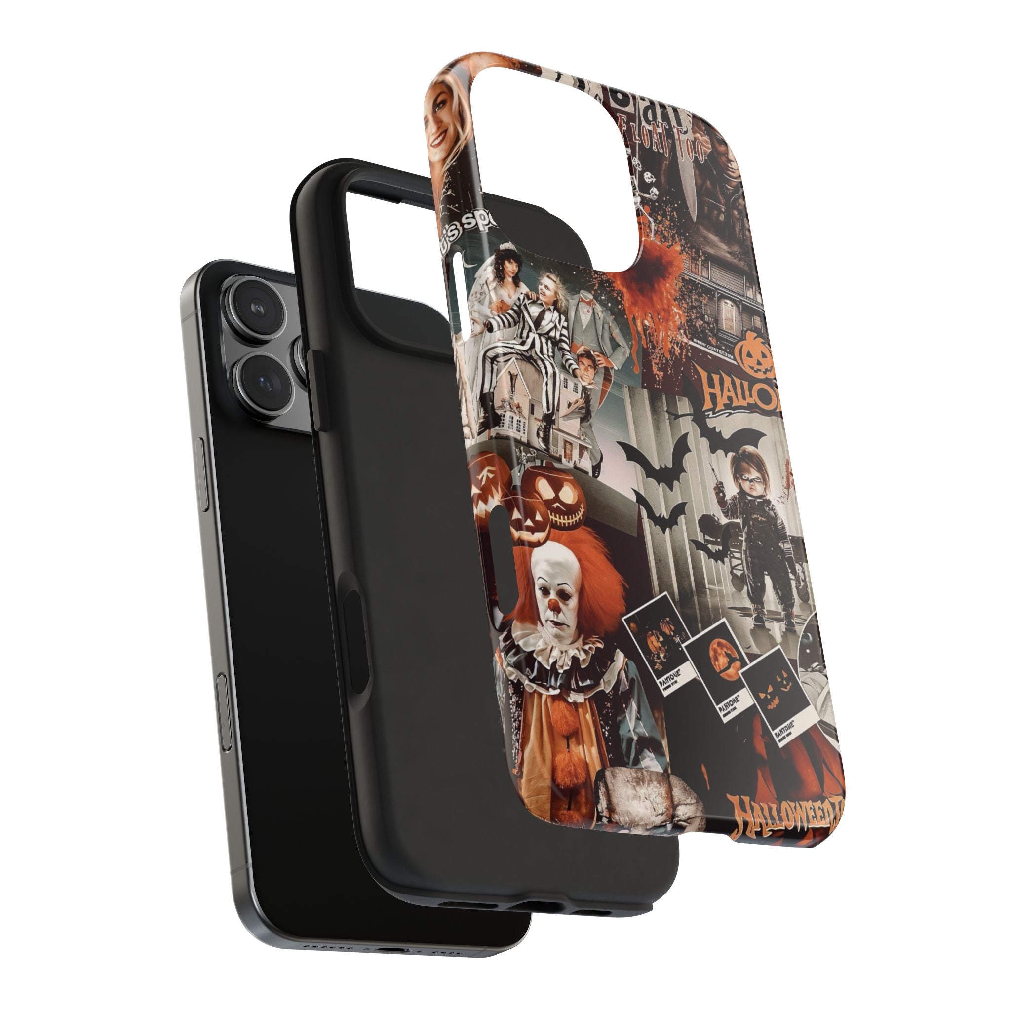 Halloween Phone Cases, Spooky Decor, Fall Celebration, Gift for Horror Fans, Trick or Treat Essentials