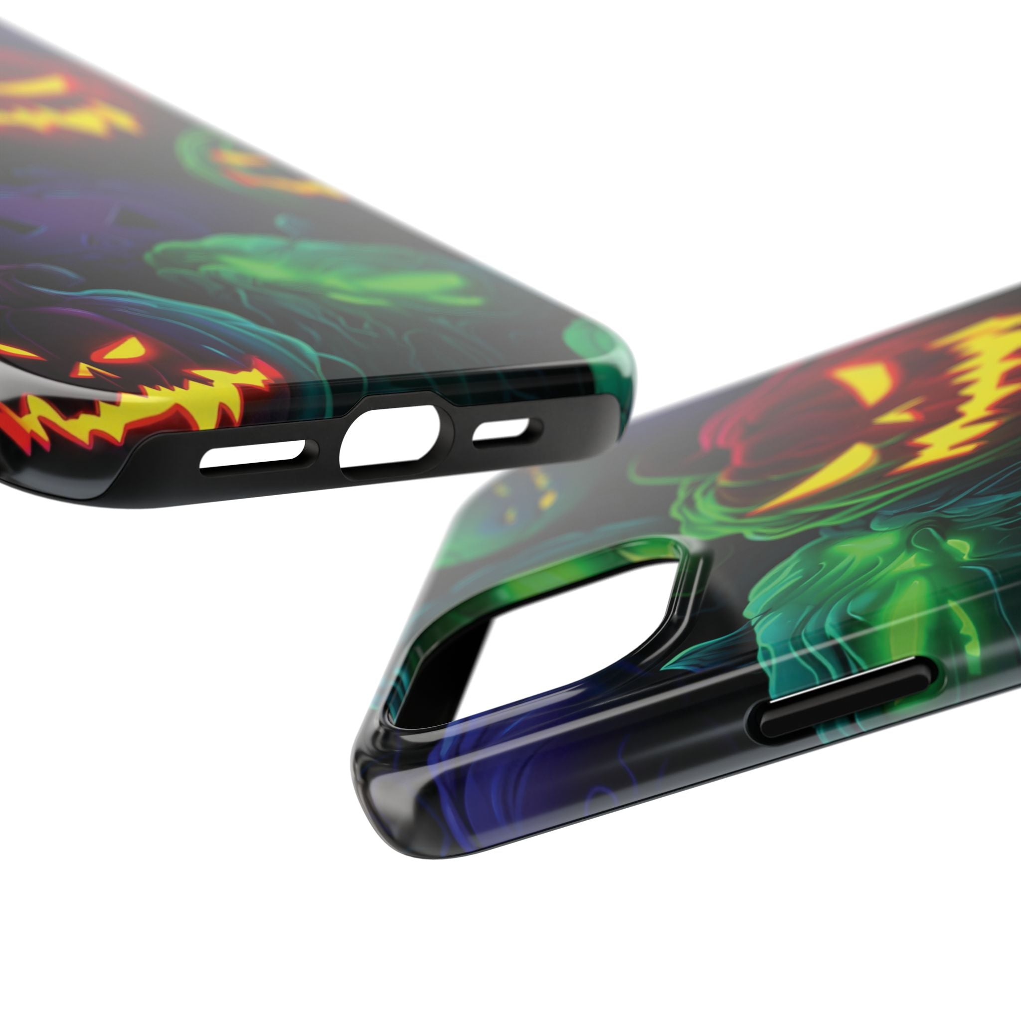 Halloween Pumpkin Phone Case, Spooky Fall Accessory, Tough Phone Cover, Halloween Gift, Pumpkin Decor