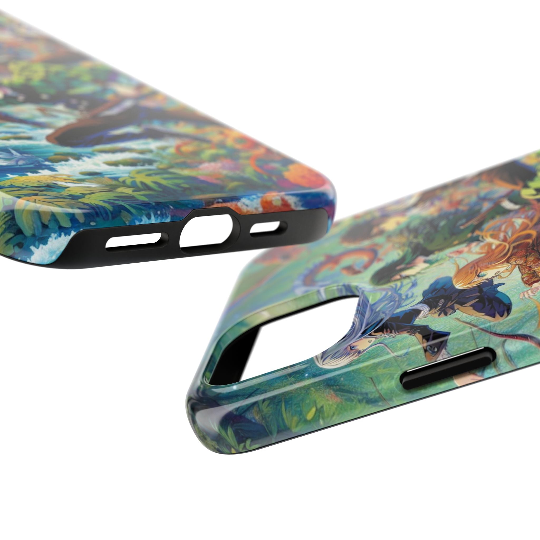 Vibrant Anime Tough Phone Cases, Protective Covers, Gifts for Fans, Geeky Accessories, Birthday or Holiday Presents