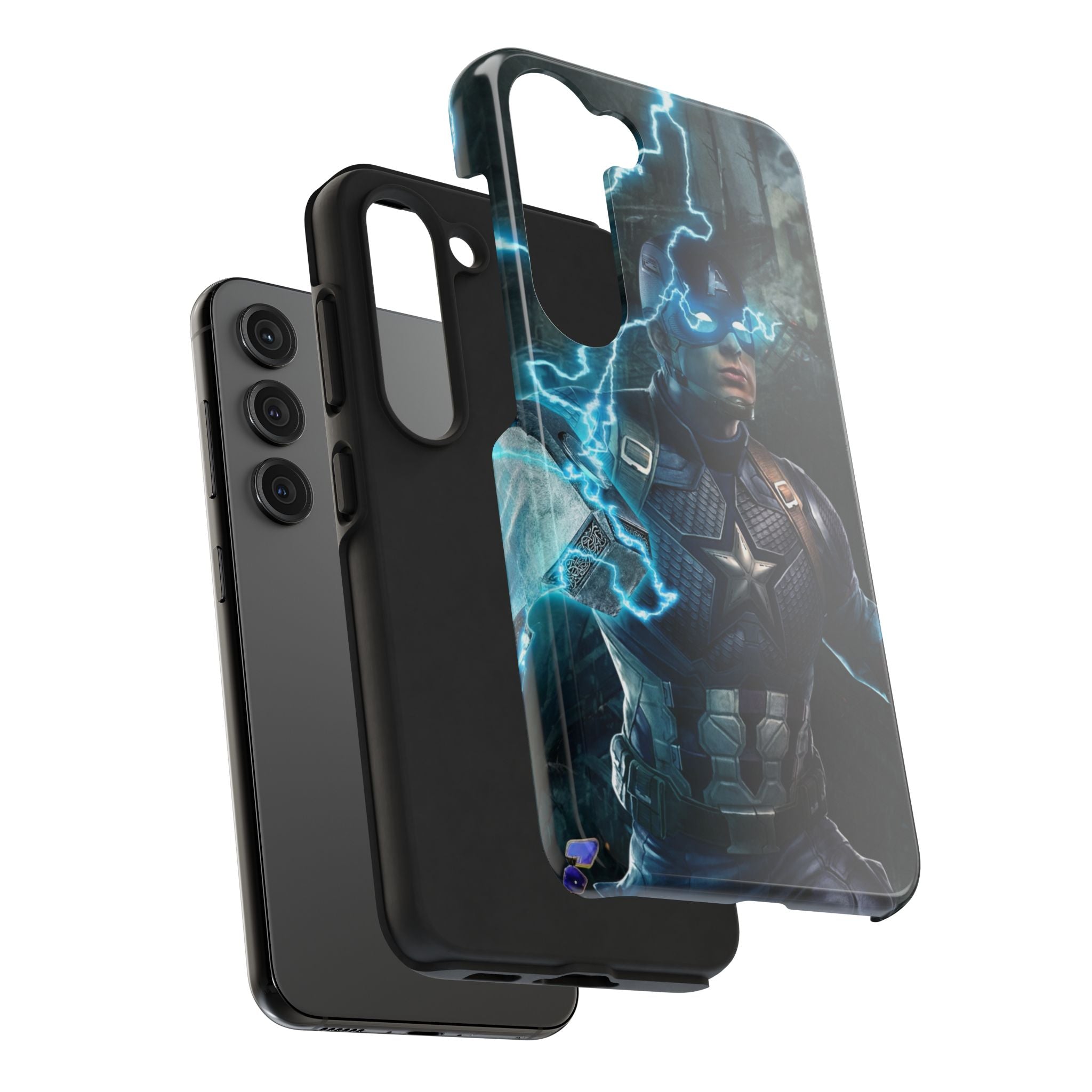 Captain America Superhero Tough Phone Cases, Hero Phone Cover, Gift for Gamers, Superhero Accessory, Durable Phone Case for Every Occasion