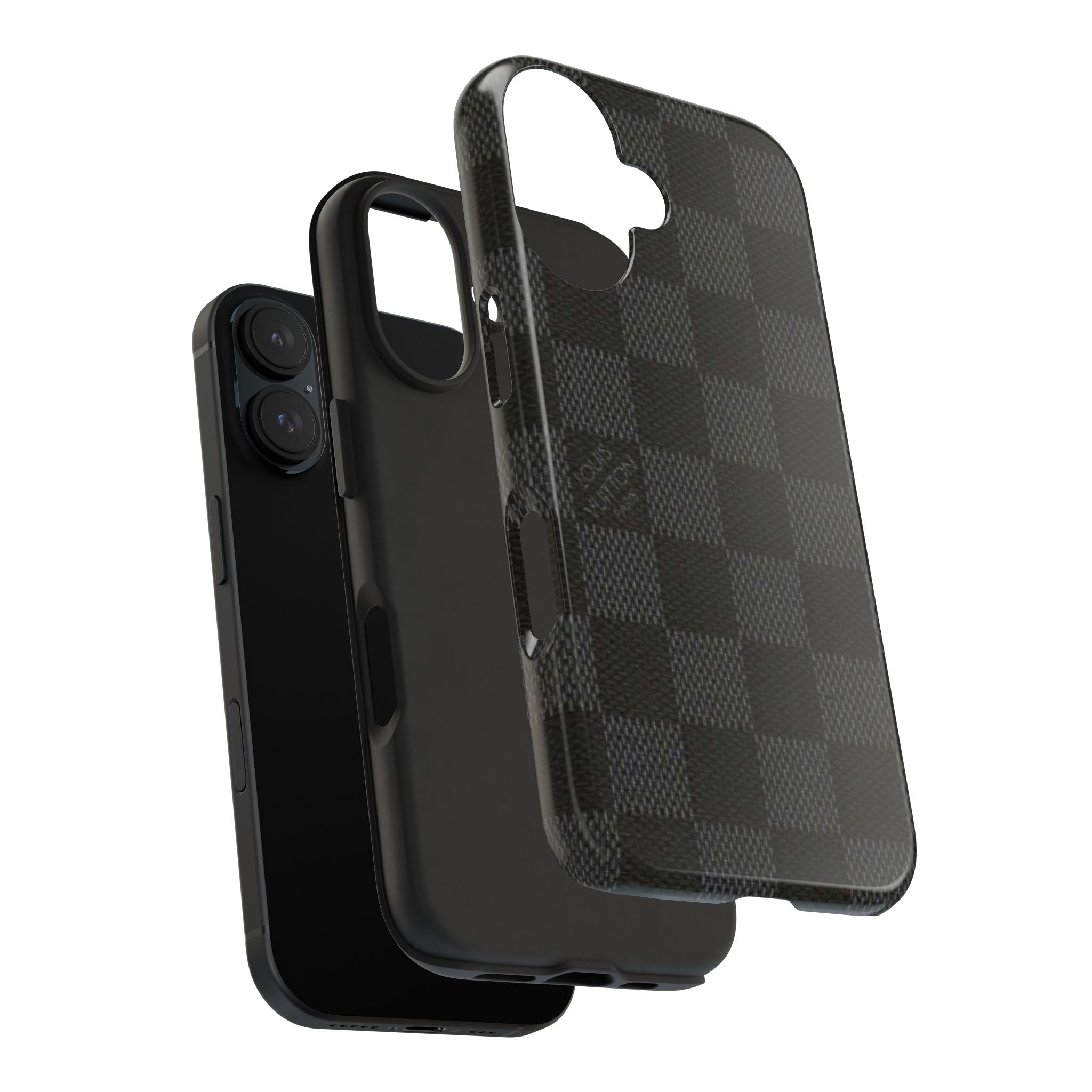 Durable Phone Cases with Stylish Checkered Pattern, Phone Accessories, Customizable Cases, Gift for Tech Lovers, Perfect for Every Occasion