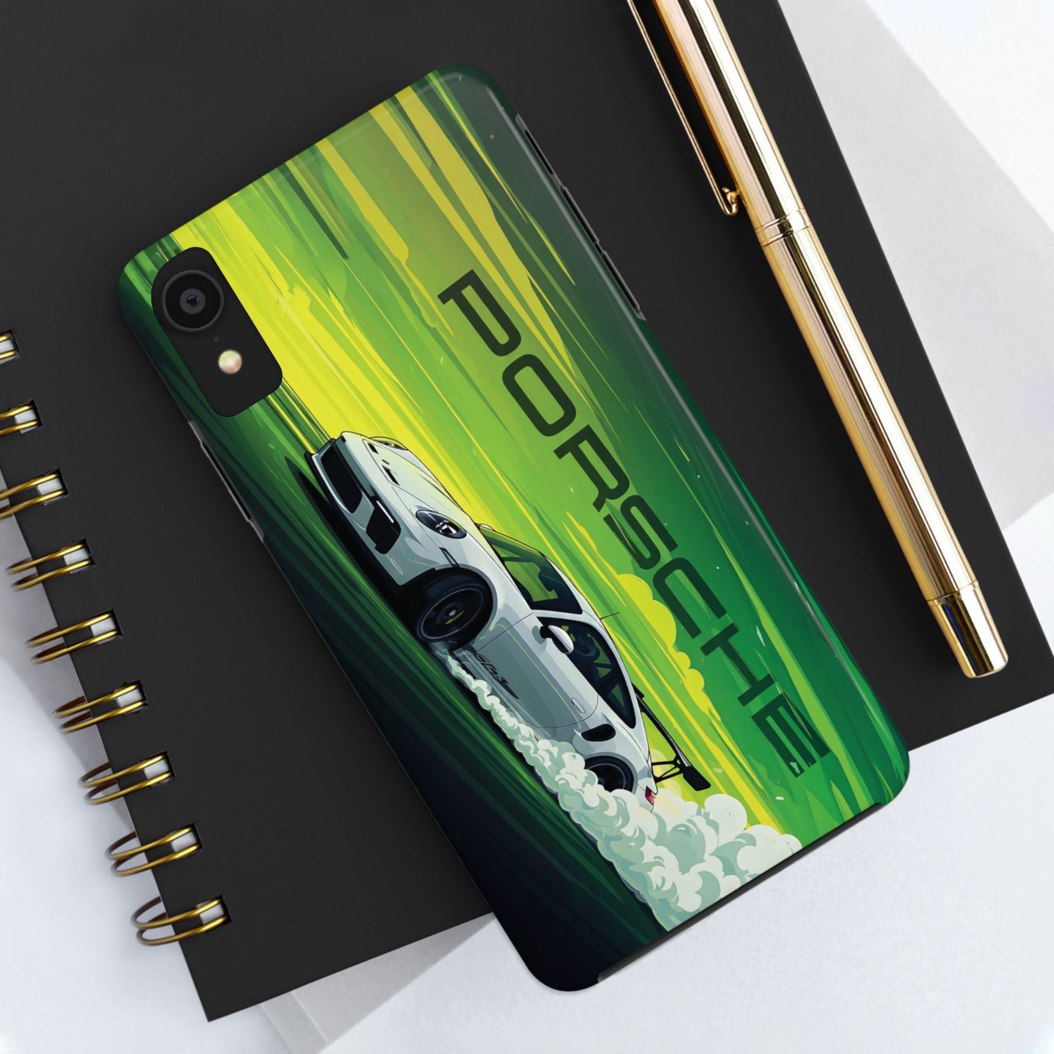 Porsche Tough Phone Cases, Luxury Car Accessories, Durable Phone Cover, Auto Enthusiast Gift, Sports Car Merchandise