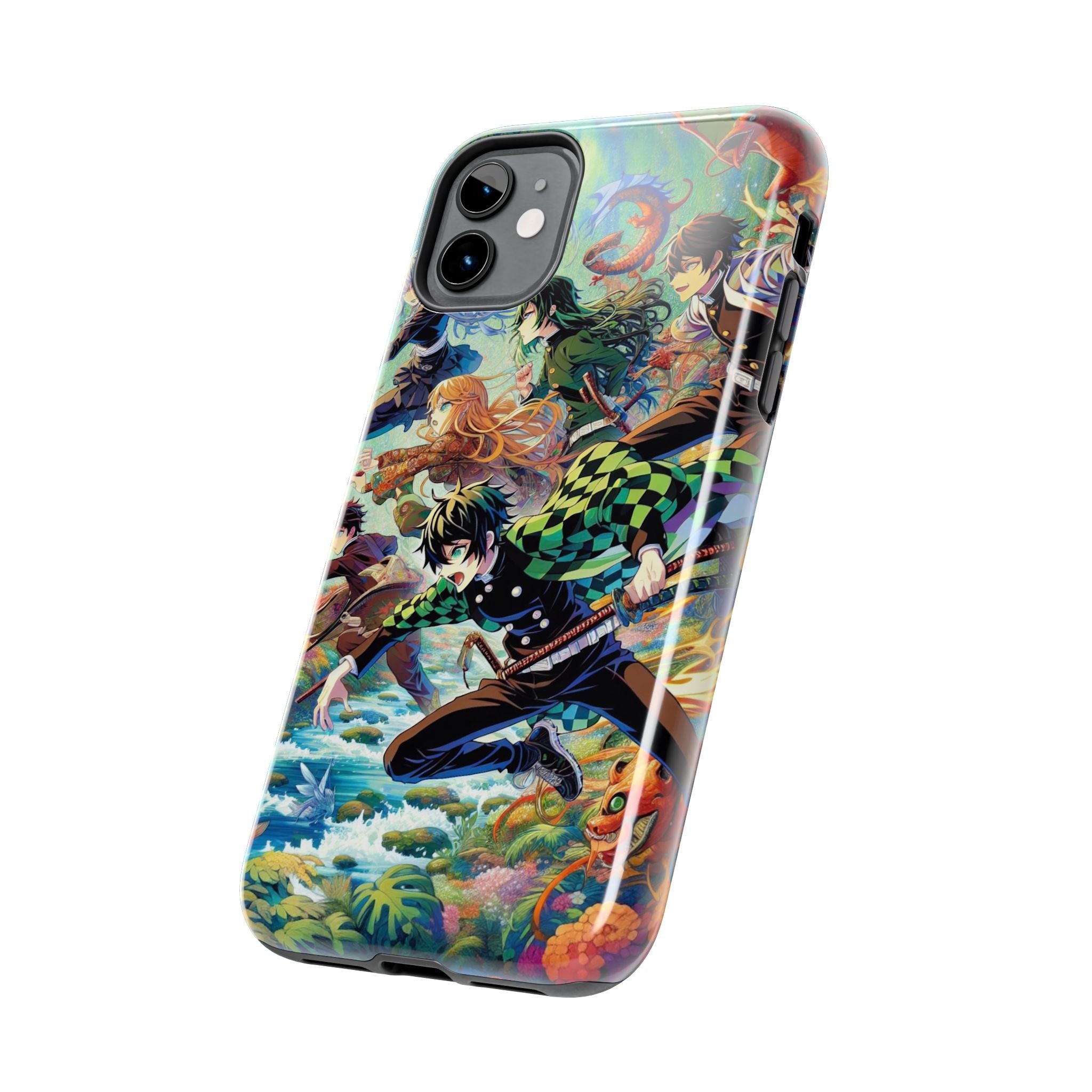 Vibrant Anime Tough Phone Cases, Protective Covers, Gifts for Fans, Geeky Accessories, Birthday or Holiday Presents