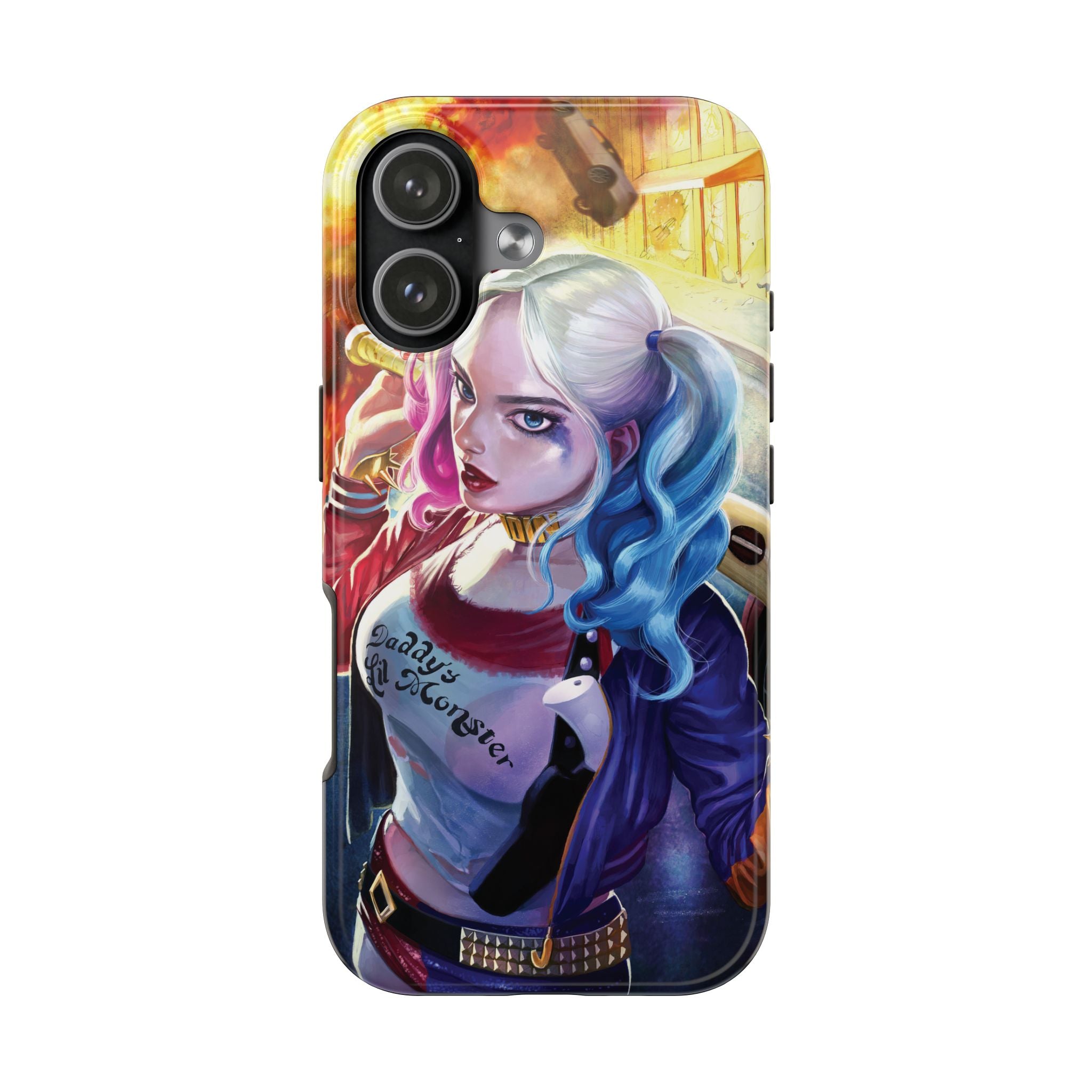 Harley Quinn Tough Phone Cases, Stylish Phone Protector for Women, Anime Style Mobile Cover, Unique Gift for Gamers, Pop Culture Accessories