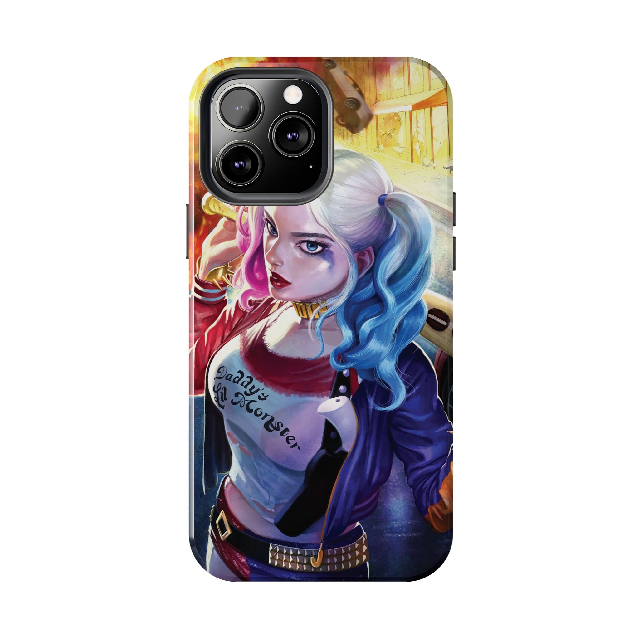 Harley Quinn Tough Phone Cases, Stylish Phone Protector for Women, Anime Style Mobile Cover, Unique Gift for Gamers, Pop Culture Accessories