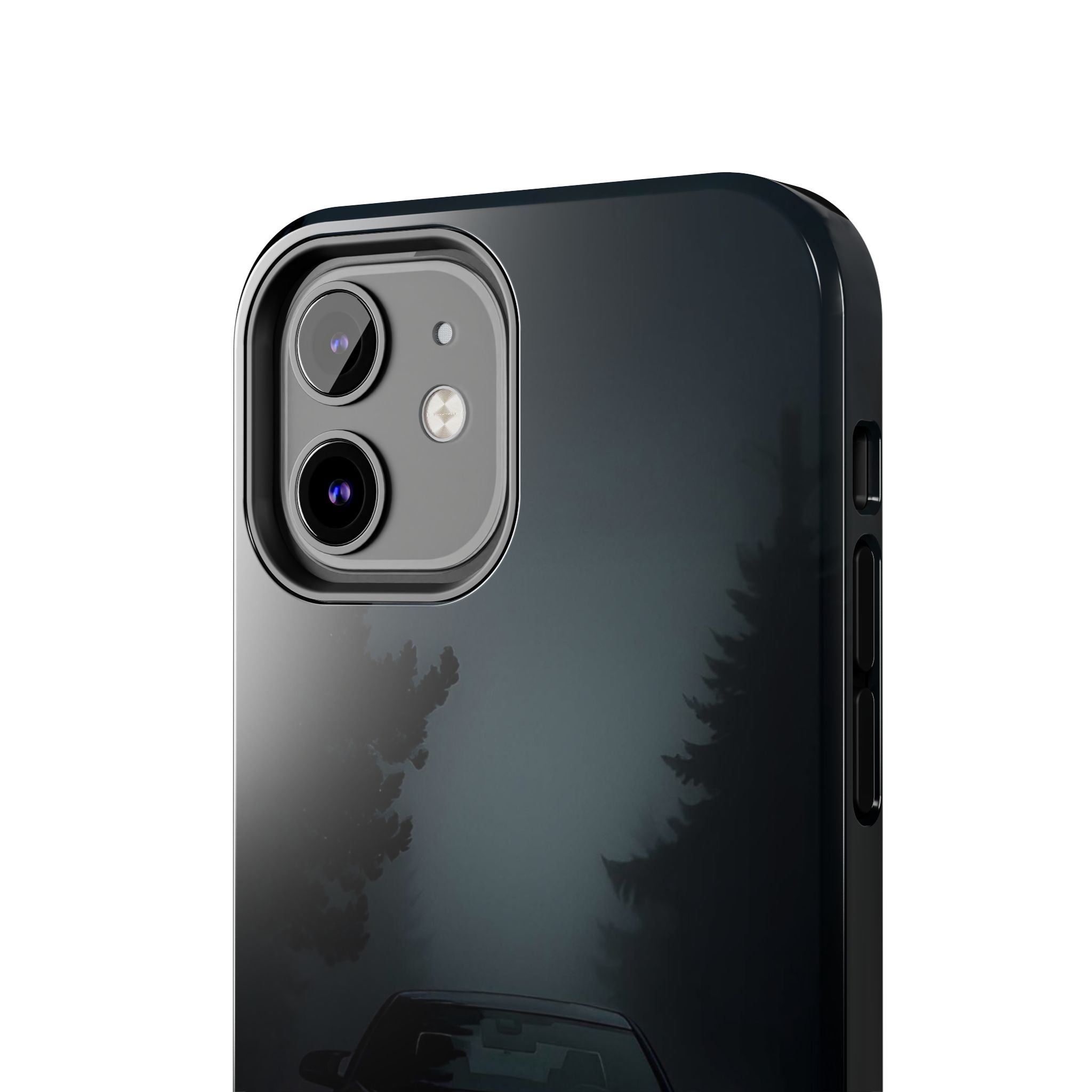 Tough Phone Case with Neon Car Design, Durable Smartphone Cover, Gift for Car Enthusiasts, Unique Accessory for Him, Perfect for Birthdays