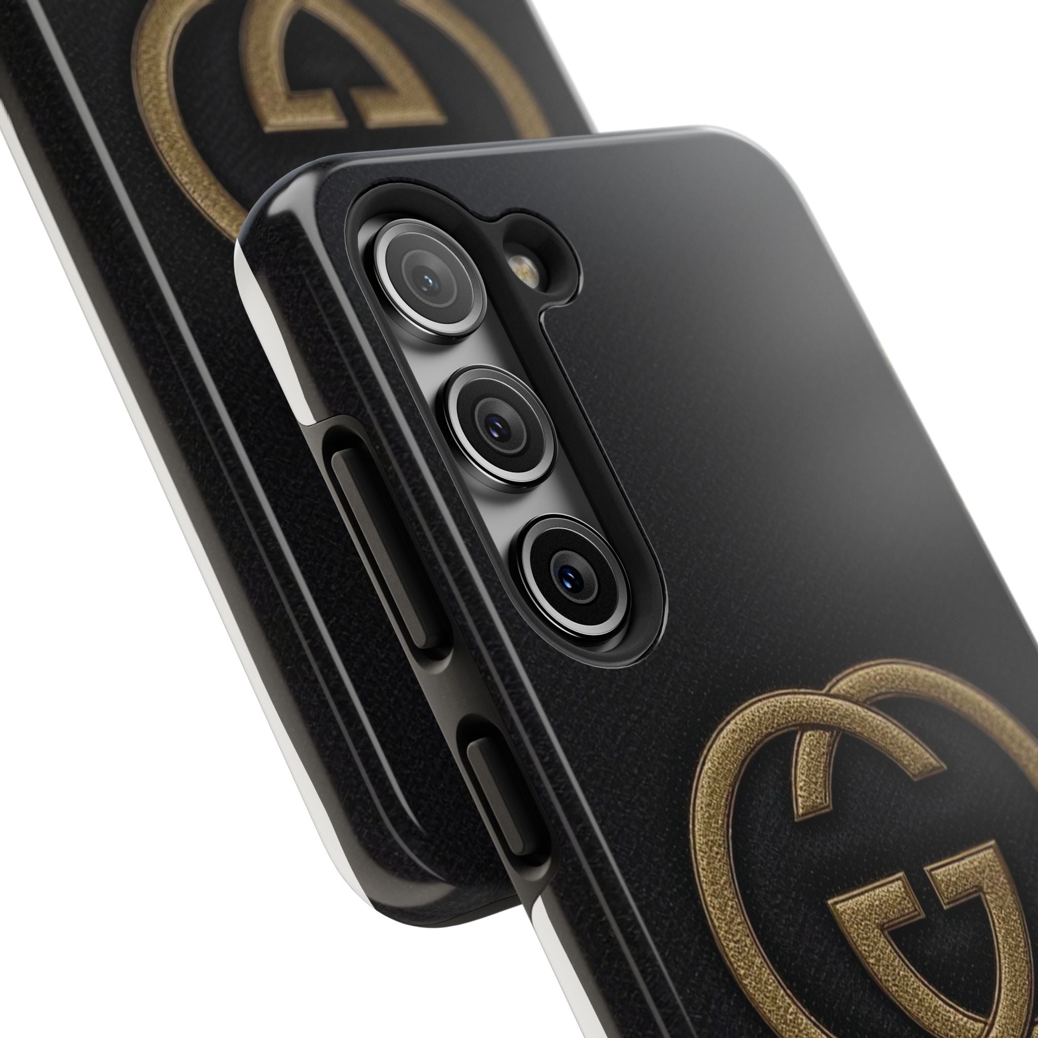 Stylish Tough Phone Cases with Elegant Logo, Durable Protection, Fashion Accessory, Smartphone Cases, Gift for Her or Him