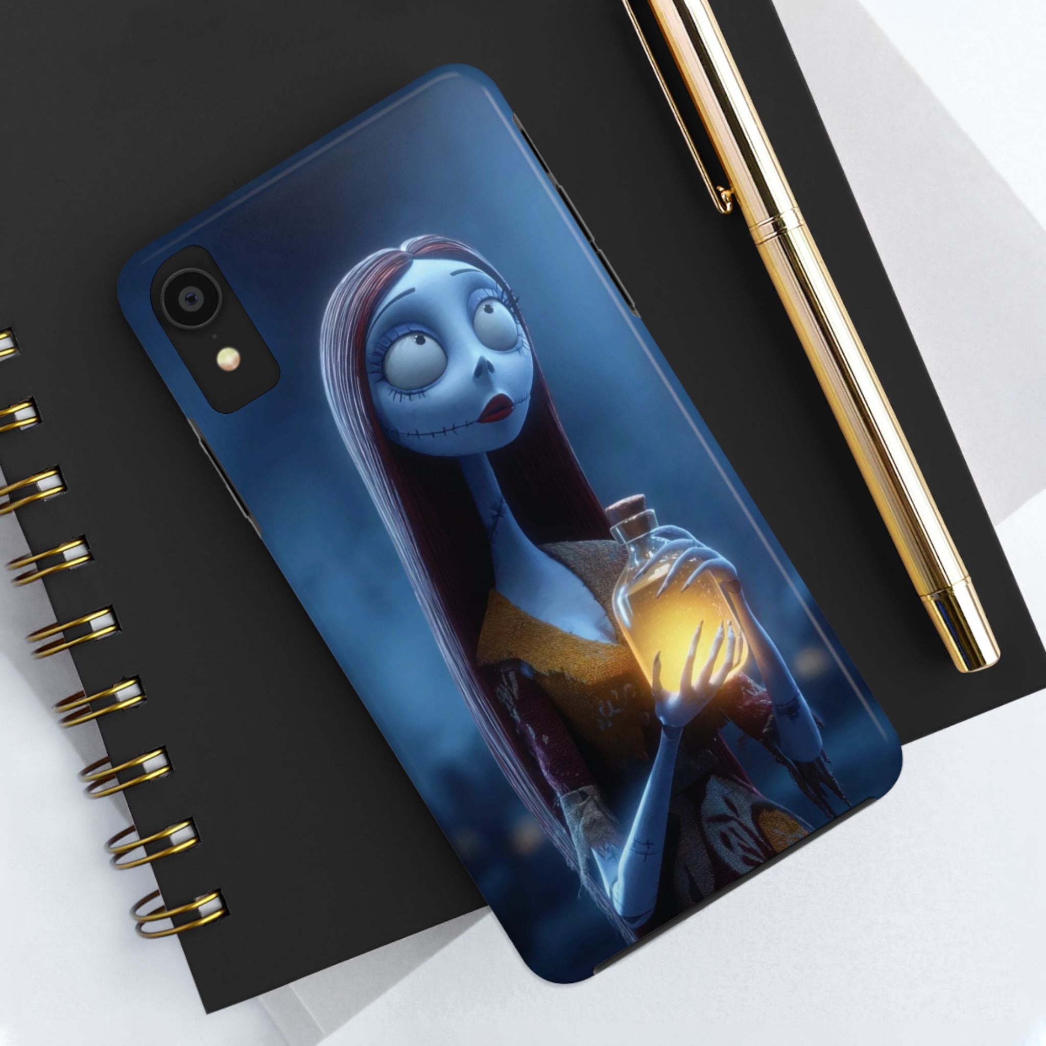 Spooky Chic Phone Cases for Halloween, Gothic Style, Cute Skull Design, Gift for Her, Trendy Accessories