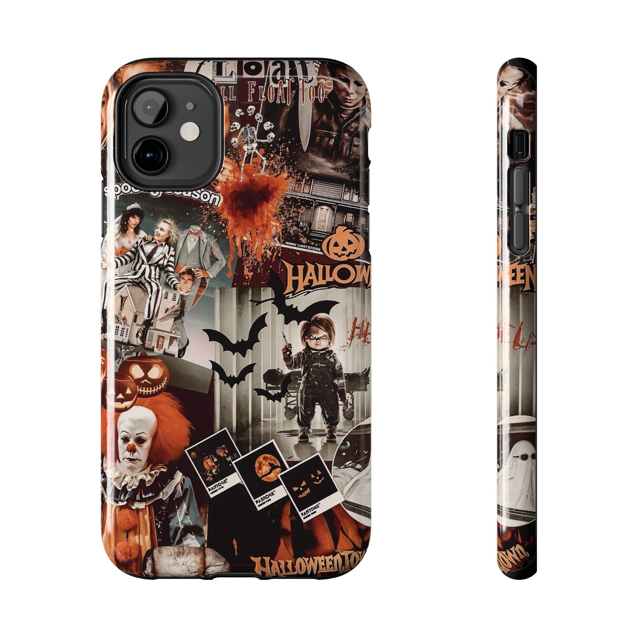 Halloween Phone Cases, Spooky Decor, Fall Celebration, Gift for Horror Fans, Trick or Treat Essentials