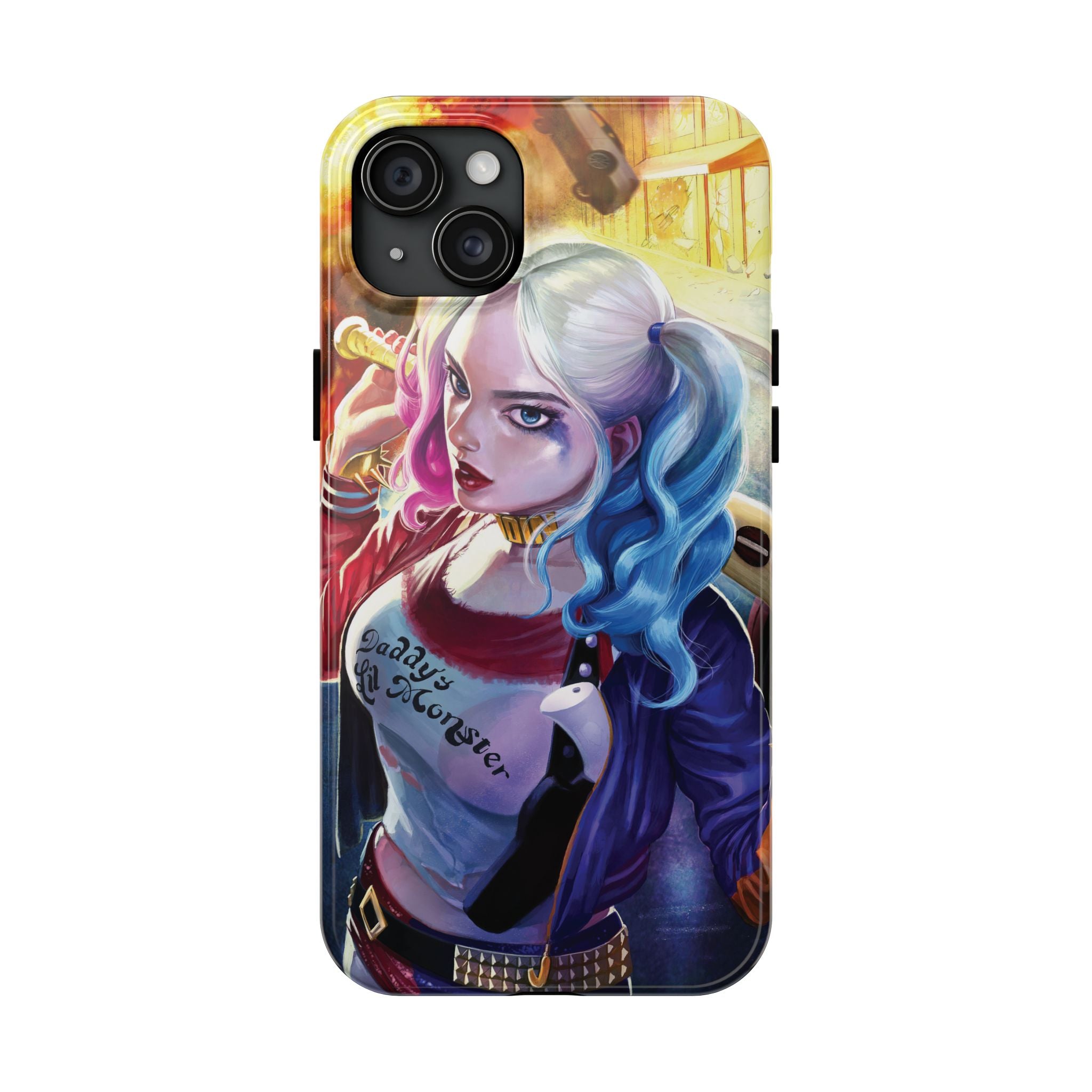 Harley Quinn Tough Phone Cases, Stylish Phone Protector for Women, Anime Style Mobile Cover, Unique Gift for Gamers, Pop Culture Accessories