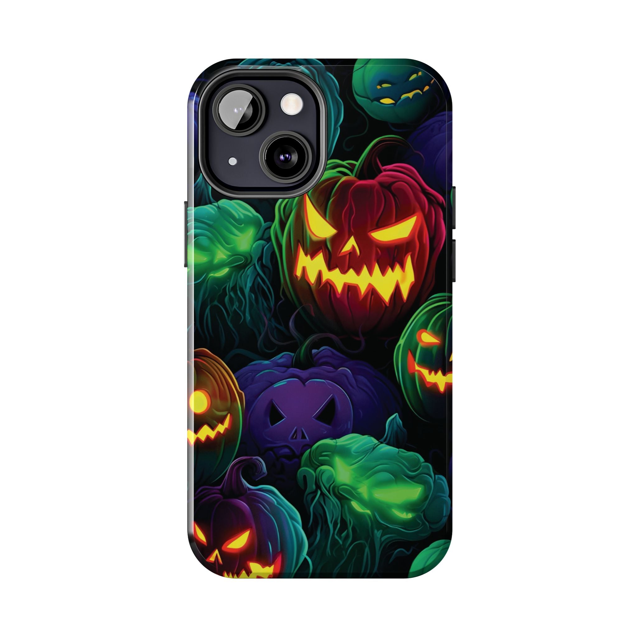 Halloween Pumpkin Phone Case, Spooky Fall Accessory, Tough Phone Cover, Halloween Gift, Pumpkin Decor
