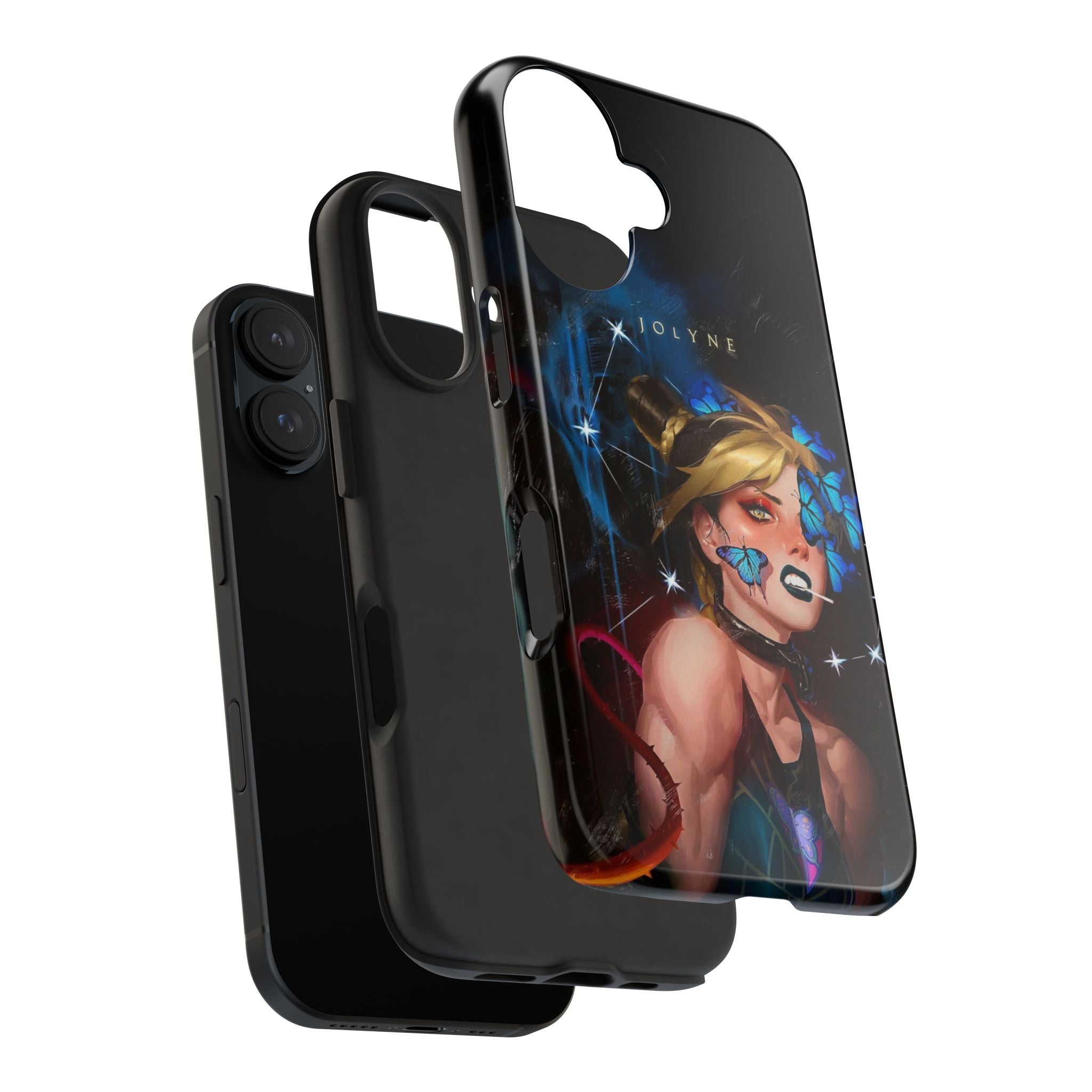 Vibrant Artistic Phone Case, Tough Phone Case for Artists, Unique Phone Cover for Gift, Anime Phone Case for Occasions
