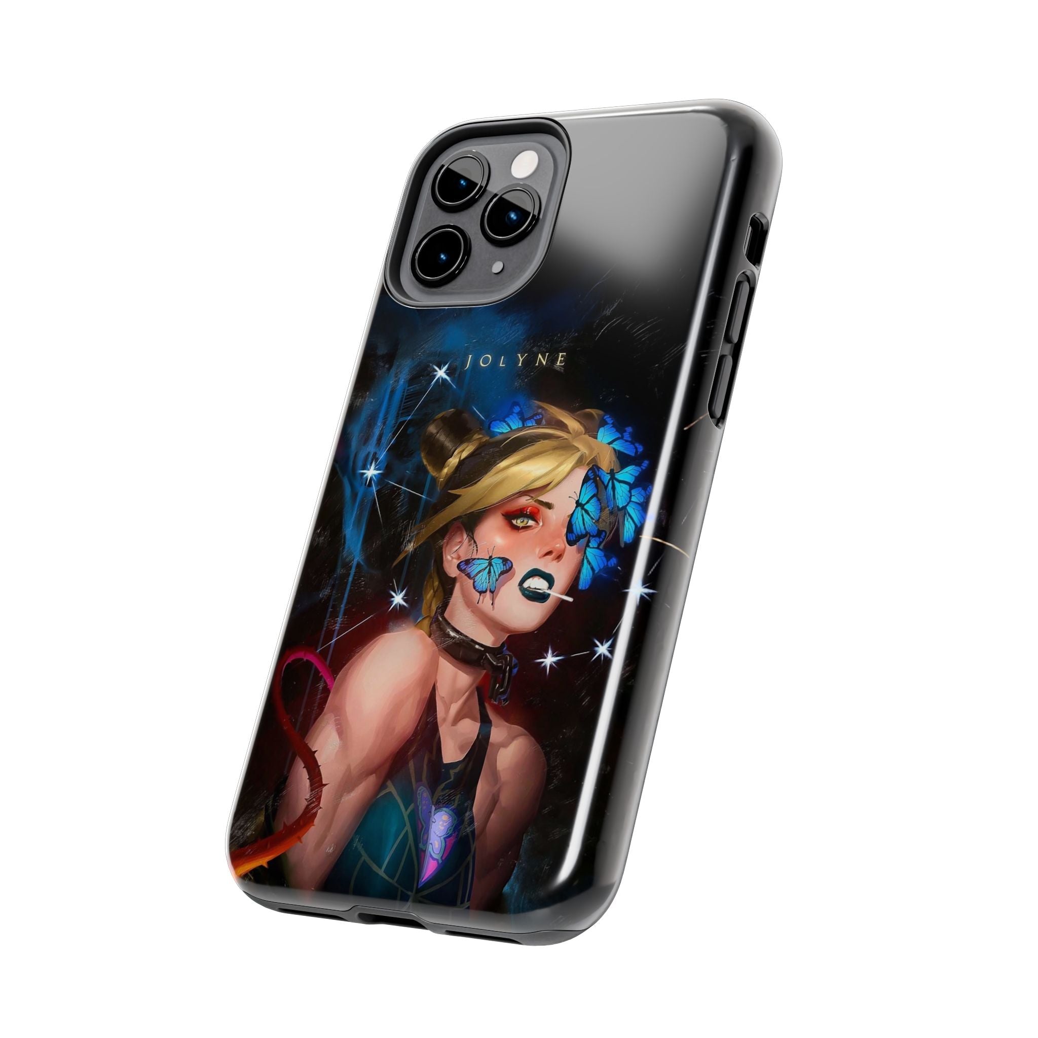 Vibrant Artistic Phone Case, Tough Phone Case for Artists, Unique Phone Cover for Gift, Anime Phone Case for Occasions