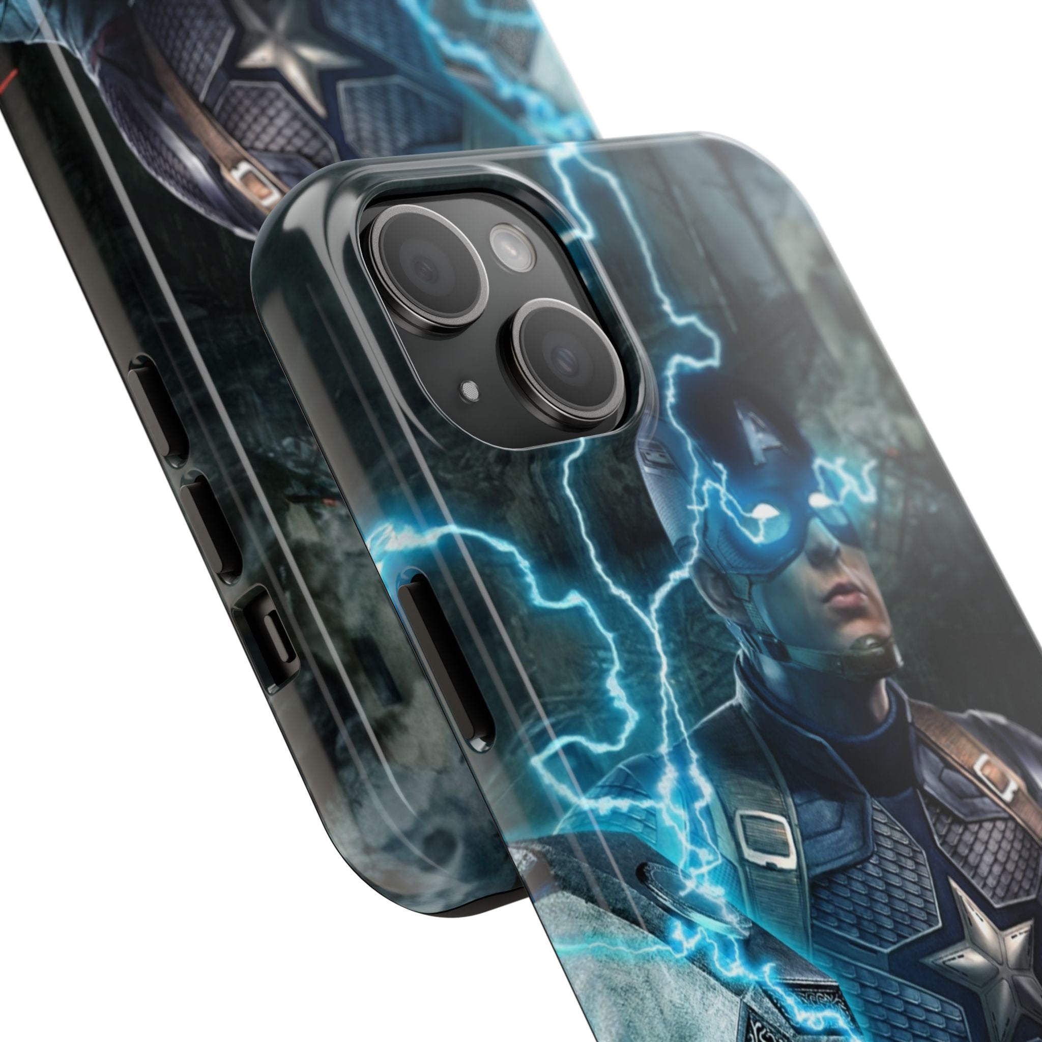 Captain America Superhero Tough Phone Cases, Hero Phone Cover, Gift for Gamers, Superhero Accessory, Durable Phone Case for Every Occasion