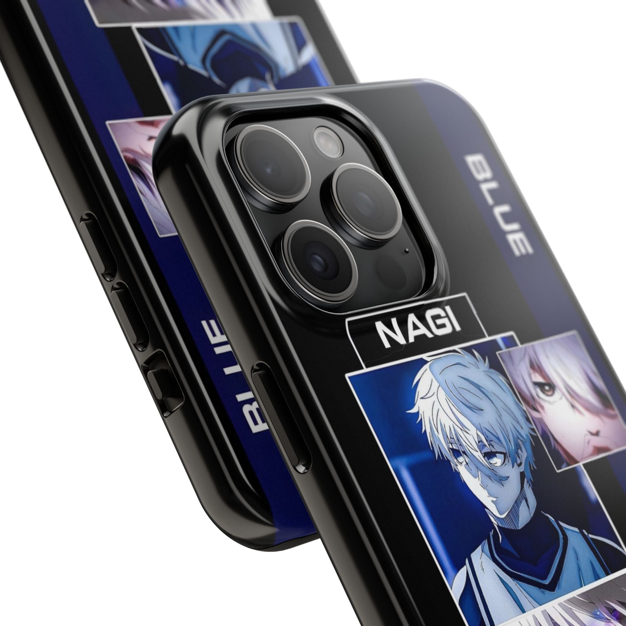 Stylish Tough Phone Cases - Anime Nagi Blue Lock Design, Anime Merchandise, Unique Phone Accessories, Gift for Fans, Durable Protection