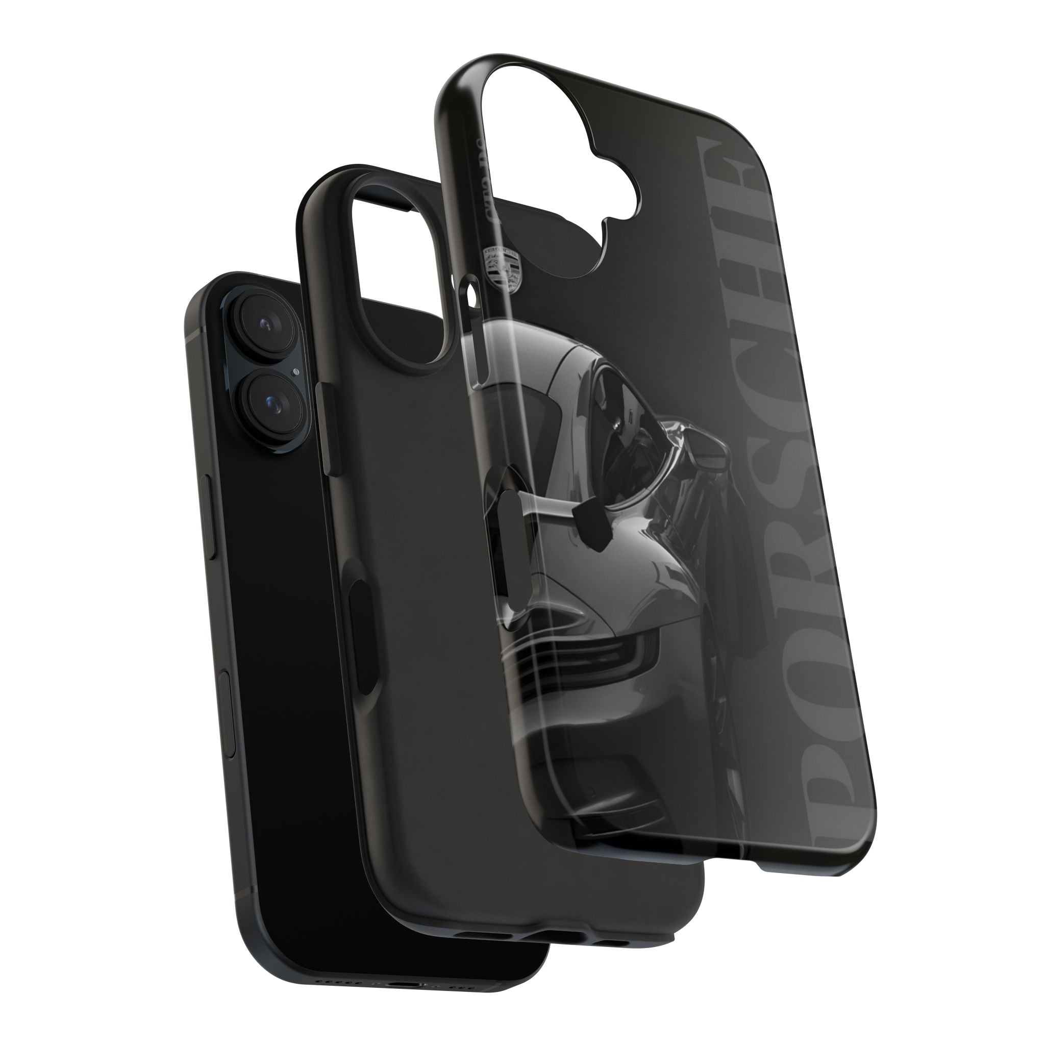 Sleek Automotive Phone Cases for Car Lovers, Stylish Protective Case, Porsche-Inspired Design, Gifts for Him, Unique Accessories