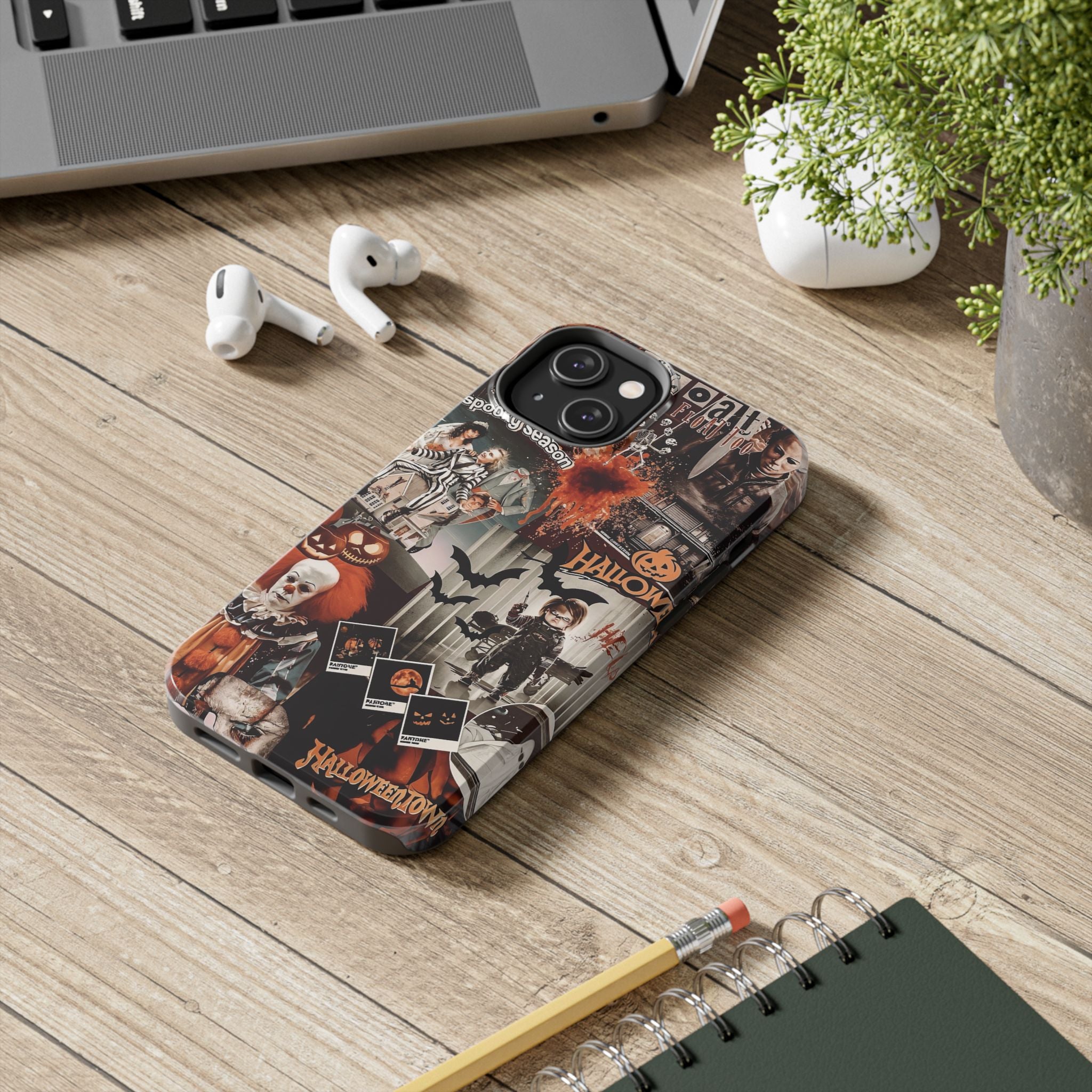 Halloween Phone Cases, Spooky Decor, Fall Celebration, Gift for Horror Fans, Trick or Treat Essentials