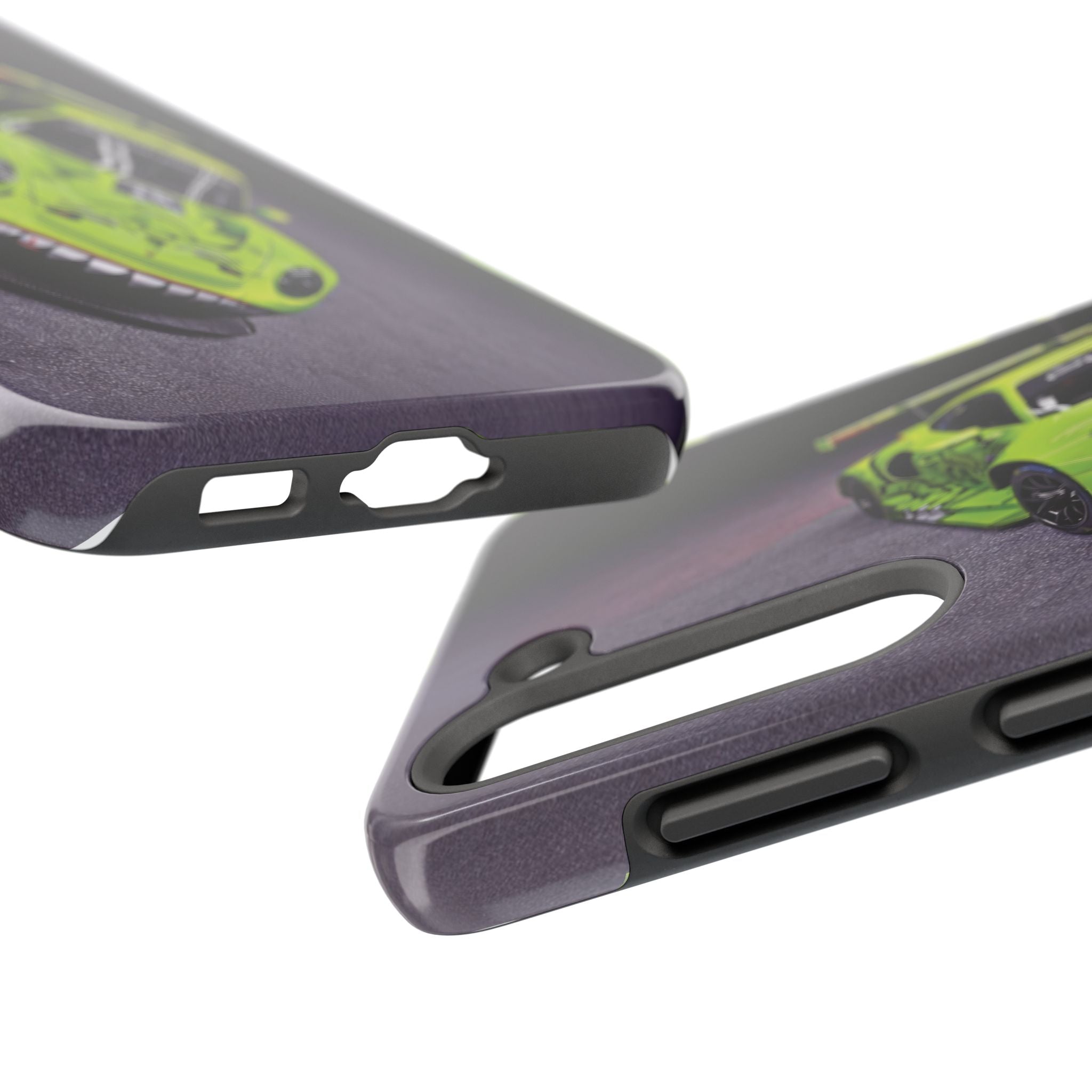 Vibrant Racing Phone Cases, Tough Car Protection, Gift for Car Lovers, Personalized Auto-Themed Accessories, Unique Tech Gifts