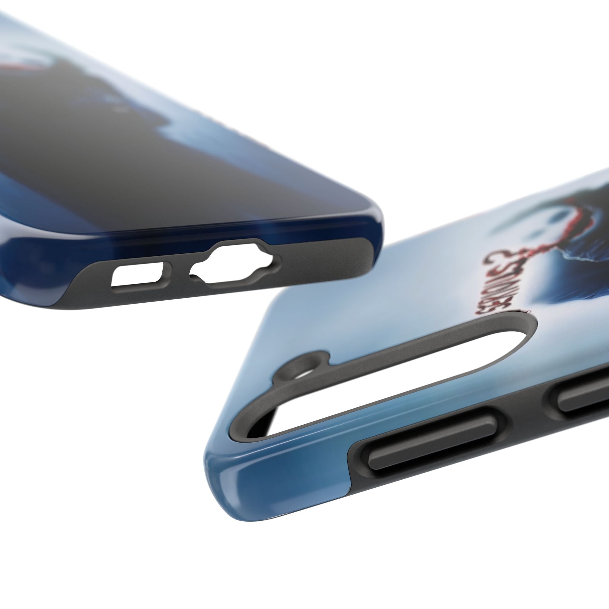 Tough Phone Cases, Dark Humor Phone Cover, Joker Inspired Case, Gifts for Movie Fans, Unique Phone Protector, Cool Accessories