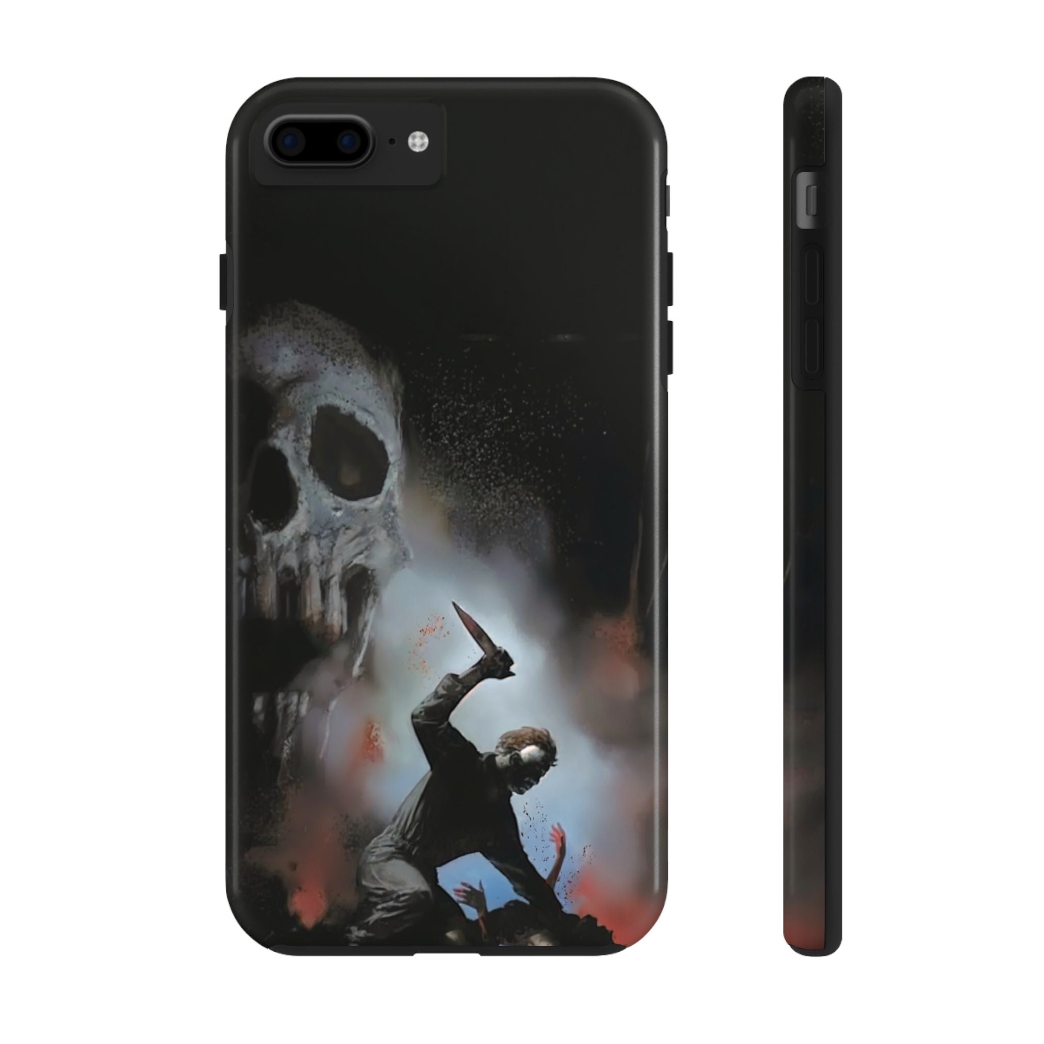 Gritty Horror Phone Cases for Fans, Tough Phone Cover, Unique Gift, Scary Design, Halloween Accessory, Movie Memorabilia