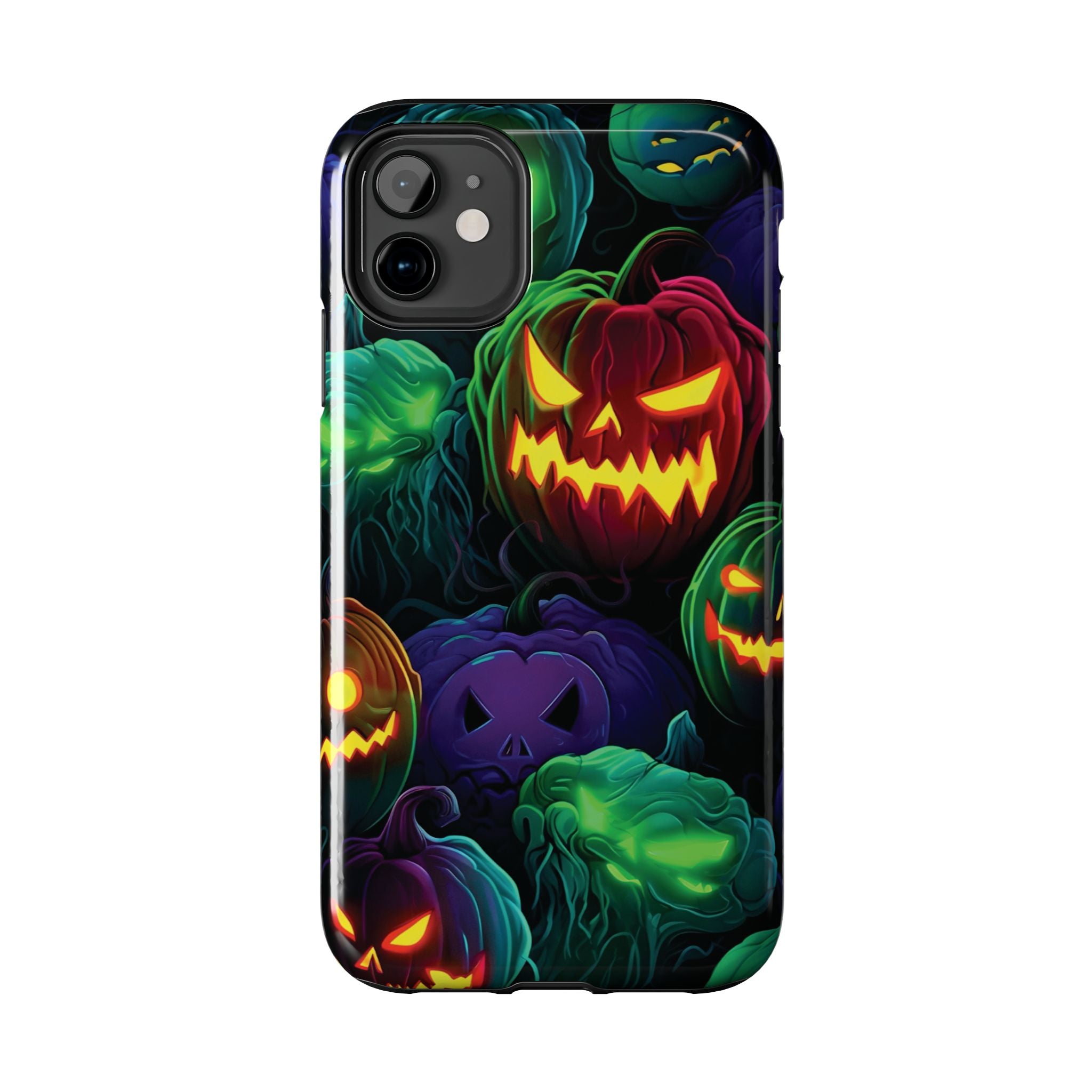 Halloween Pumpkin Phone Case, Spooky Fall Accessory, Tough Phone Cover, Halloween Gift, Pumpkin Decor