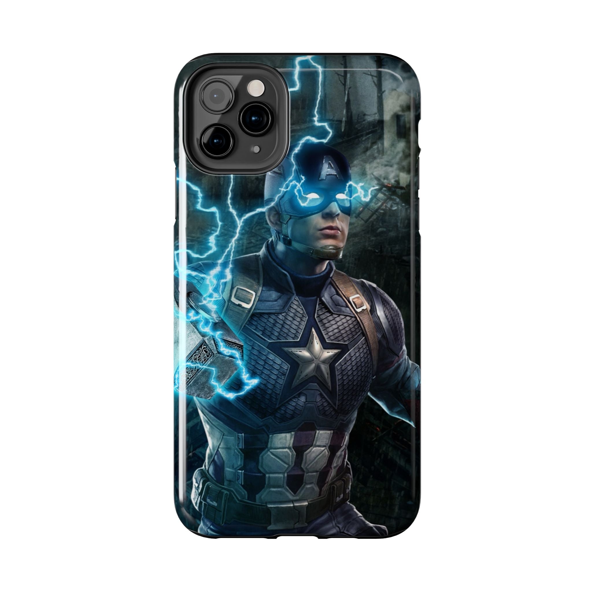 Captain America Superhero Tough Phone Cases, Hero Phone Cover, Gift for Gamers, Superhero Accessory, Durable Phone Case for Every Occasion