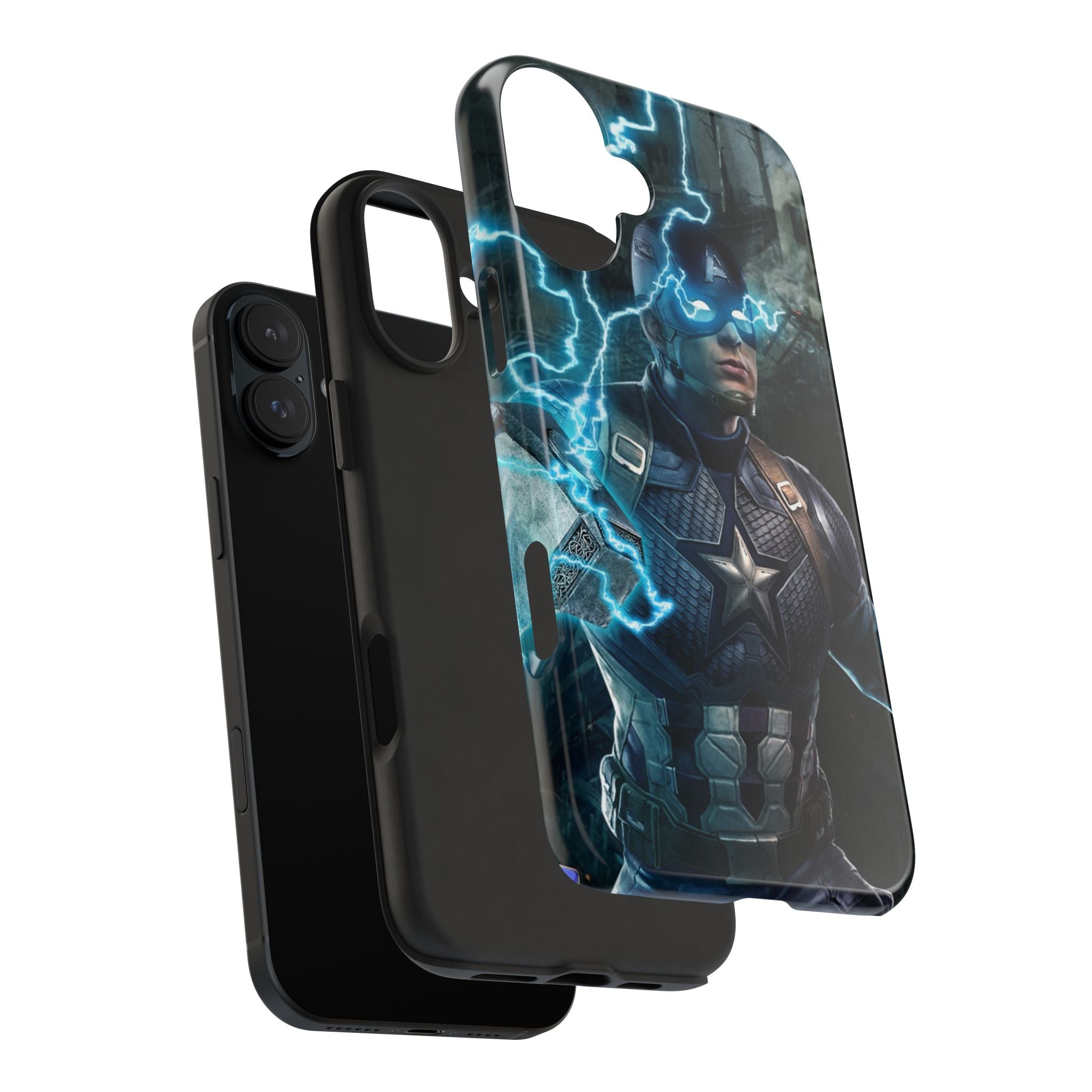 Captain America Superhero Tough Phone Cases, Hero Phone Cover, Gift for Gamers, Superhero Accessory, Durable Phone Case for Every Occasion